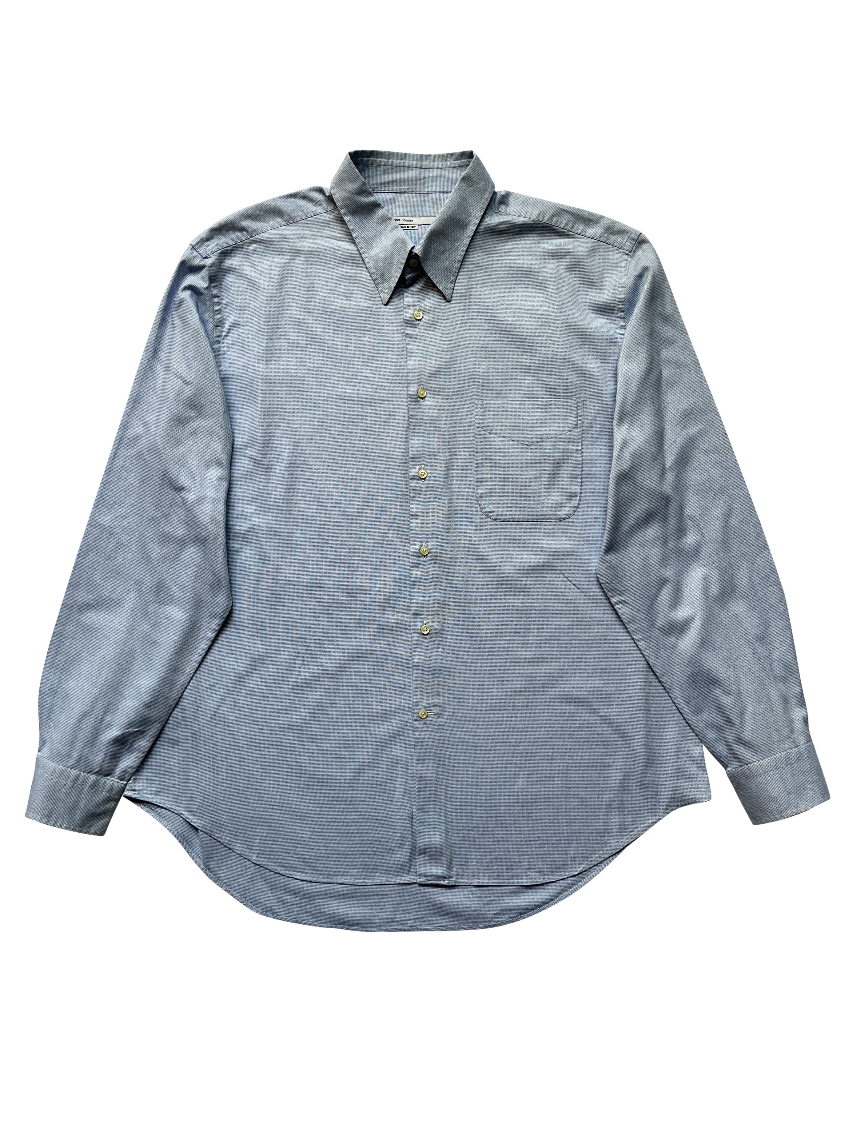 ⚡️QUICK SALE⚡️1990's Alexander McQueen Blue Button up Shirt