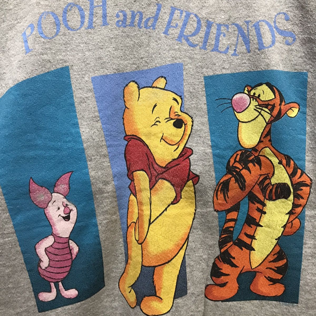 Cartoon Network × Disney × Vintage Vintage Disney Pooh And Friends Sweatshirt Pullover Jumper Size US L / EU 52-54 / 3 - 3 Thumbnail