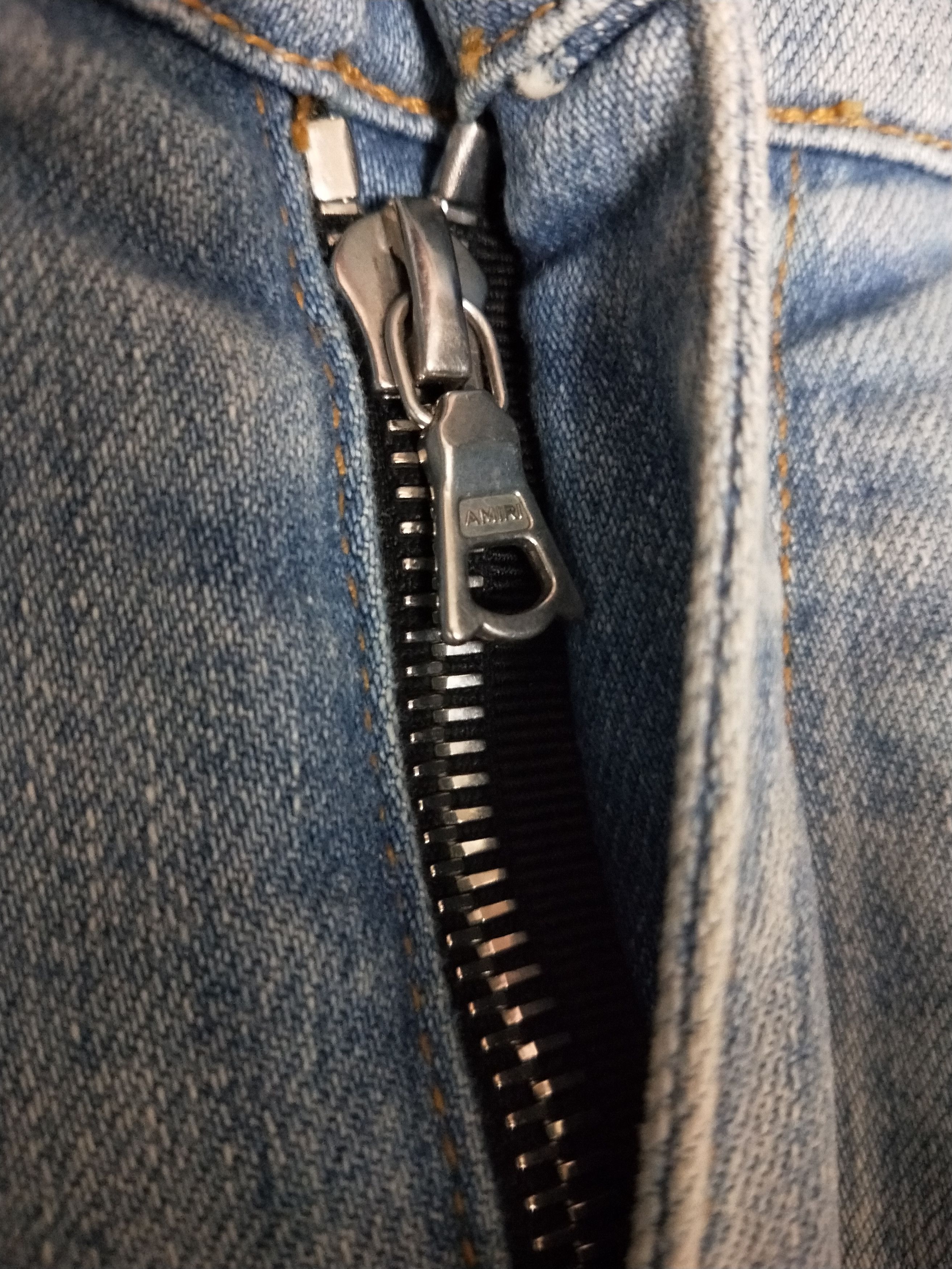 Amiri Broken Track Jeans Size US 32 / EU 48 - 5 Thumbnail