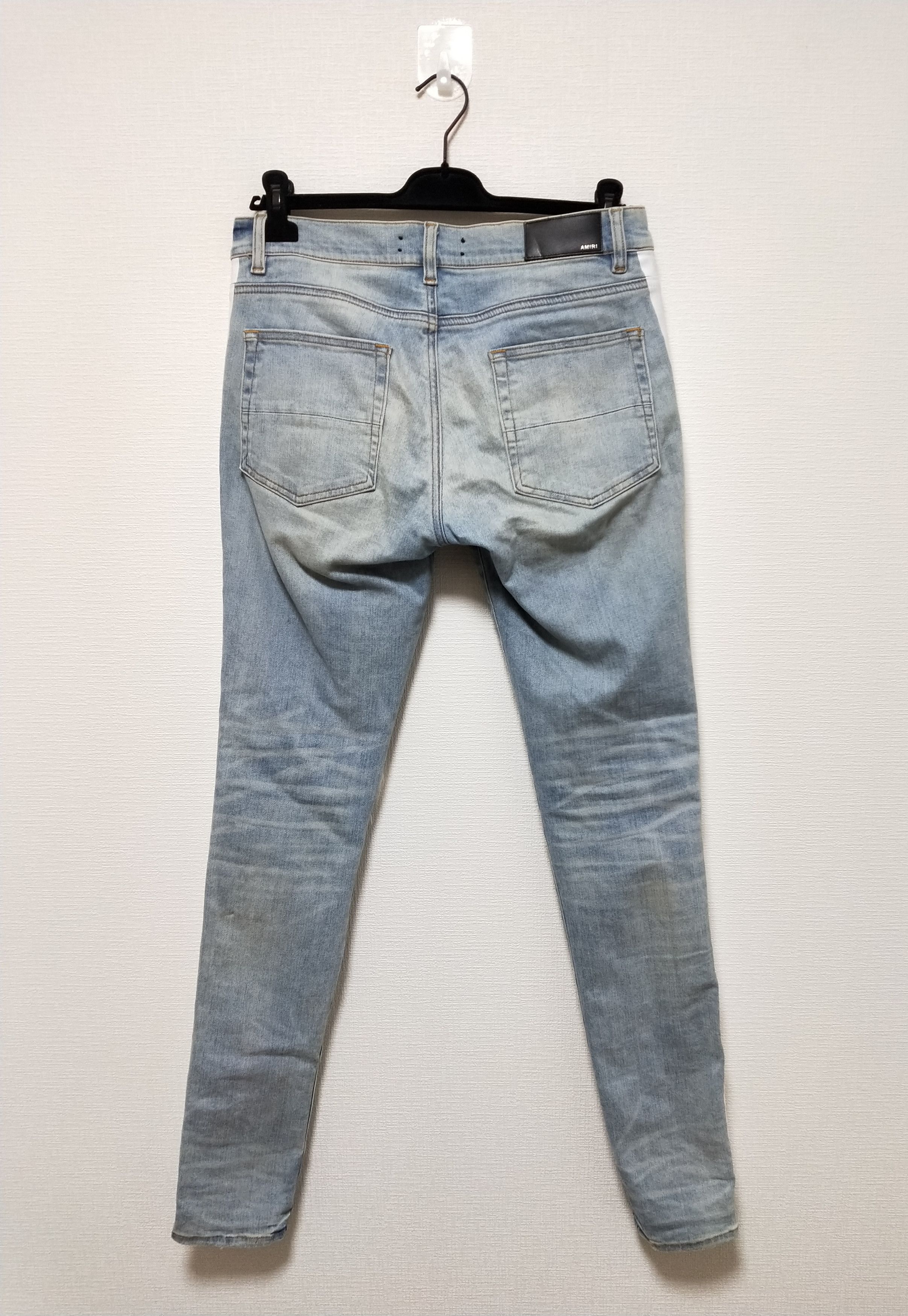 Amiri Broken Track Jeans Size US 32 / EU 48 - 2 Thumbnail