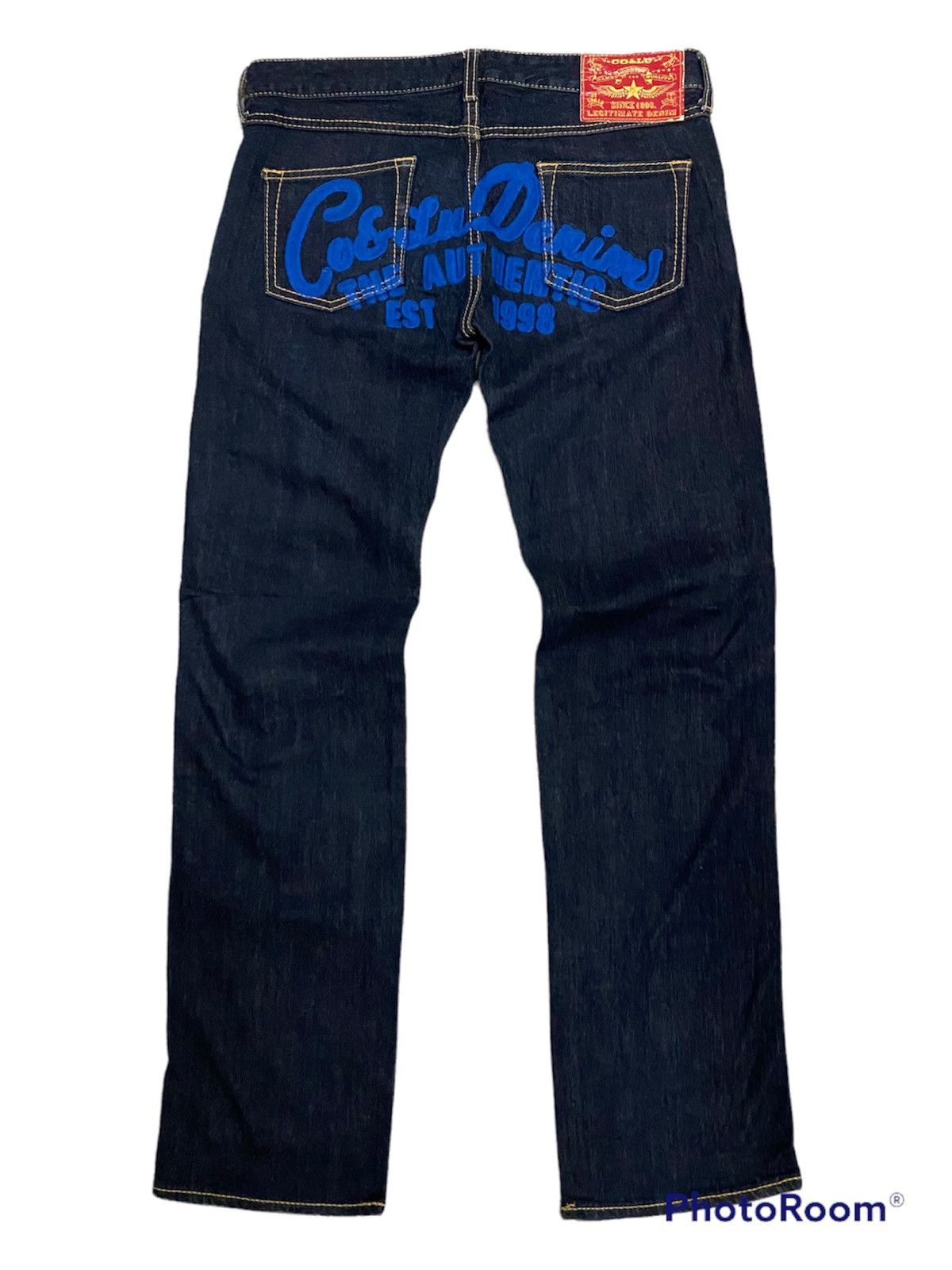 Japanese Brand × Vintage Vintage Co&Lu Embroided Logo Denim Jeans Size US 32 / EU 48 - 1 Thumbnail
