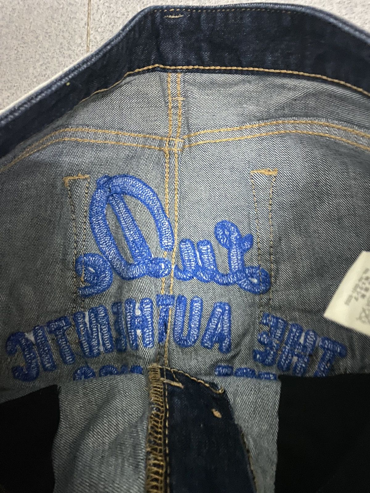 Japanese Brand × Vintage Vintage Co&Lu Embroided Logo Denim Jeans Size US 32 / EU 48 - 7 Thumbnail