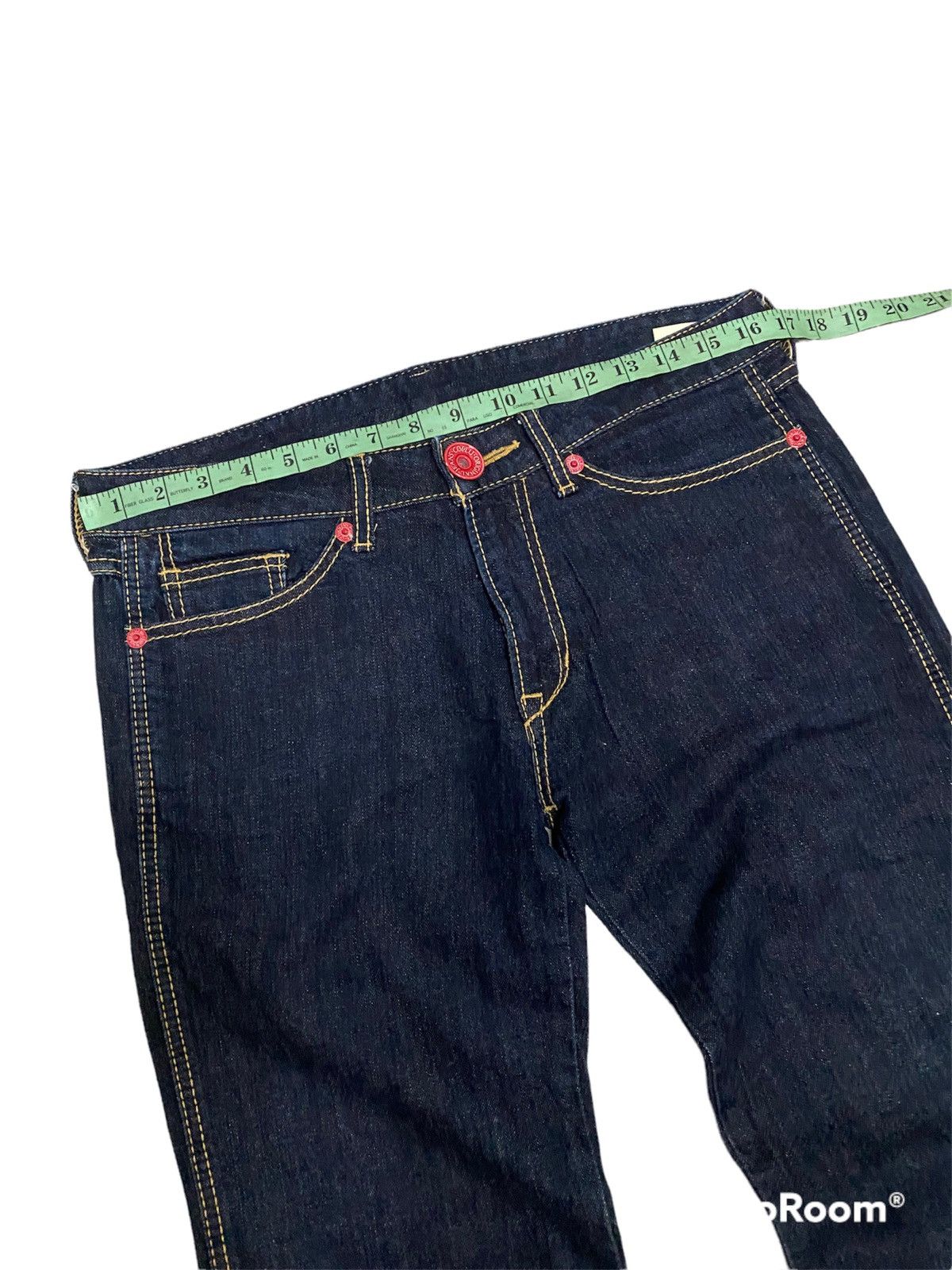 Japanese Brand × Vintage Vintage Co&Lu Embroided Logo Denim Jeans Size US 32 / EU 48 - 11 Thumbnail