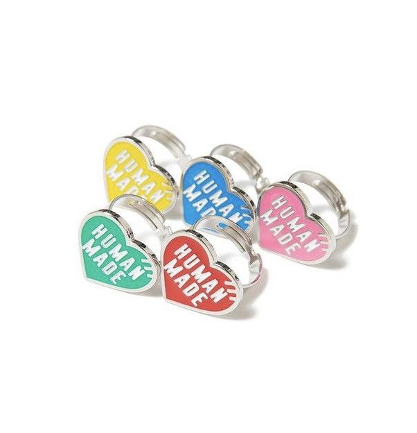 Human Made Human Made Heart Rings Size ONE SIZE - 1 Thumbnail