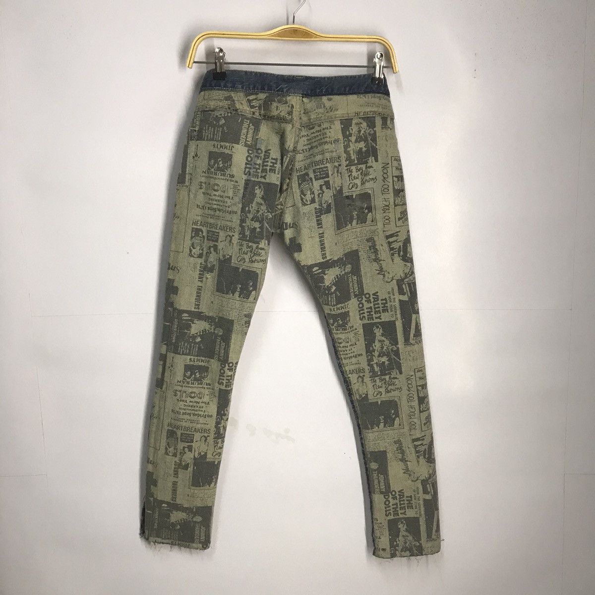 Hysteric Glamour 🔥Hysteric Glamour Japan skinny fit Jeans patchwork Size US 29 - 2 Thumbnail