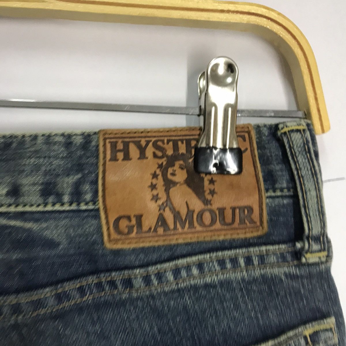 Hysteric Glamour 🔥Hysteric Glamour Japan skinny fit Jeans patchwork Size US 29 - 11 Thumbnail