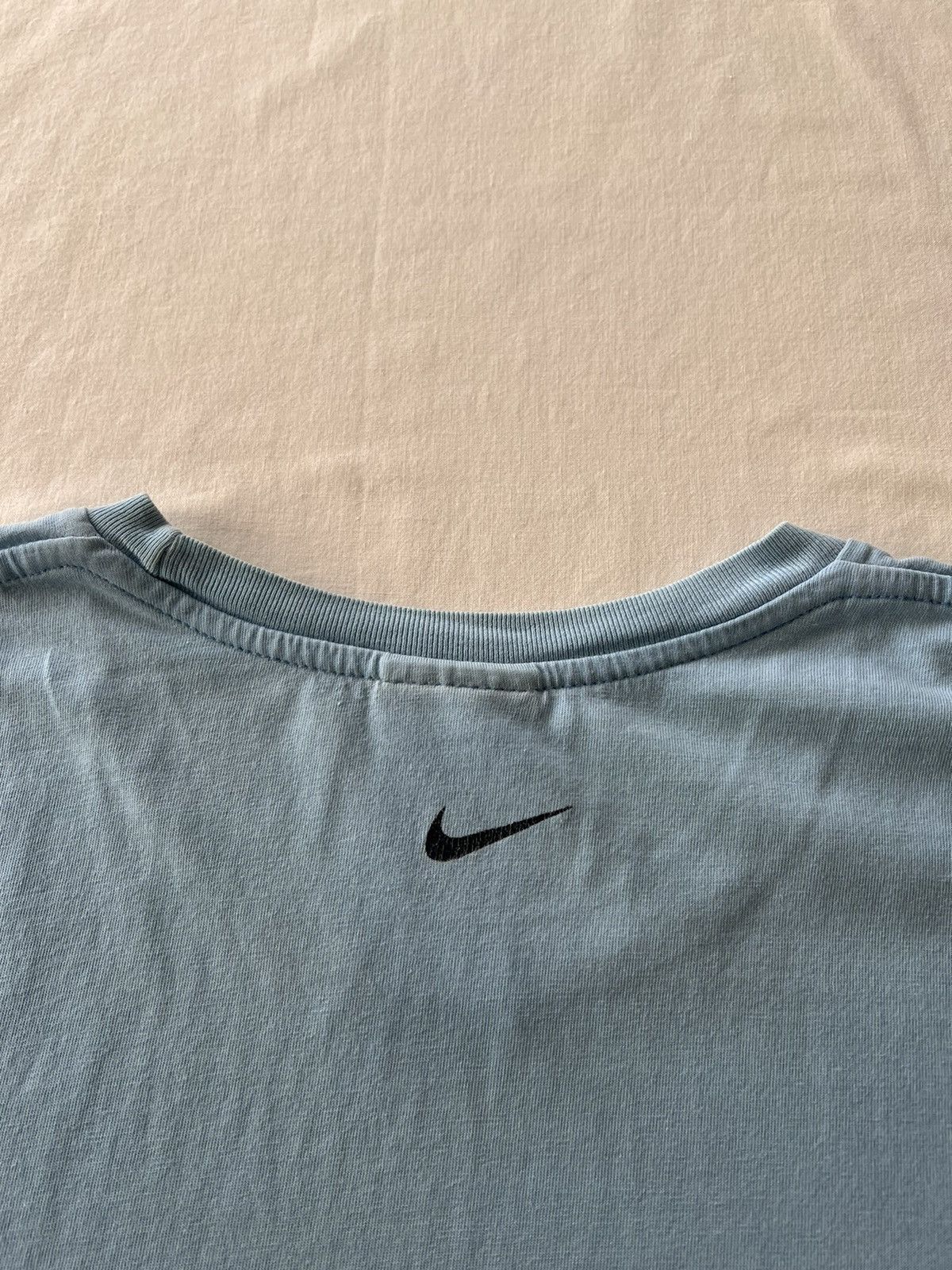 Nike Vintage 2000s Nike 3D Print Logo Streetwear Blue Tee Size US XL / EU 56 / 4 - 13 Thumbnail
