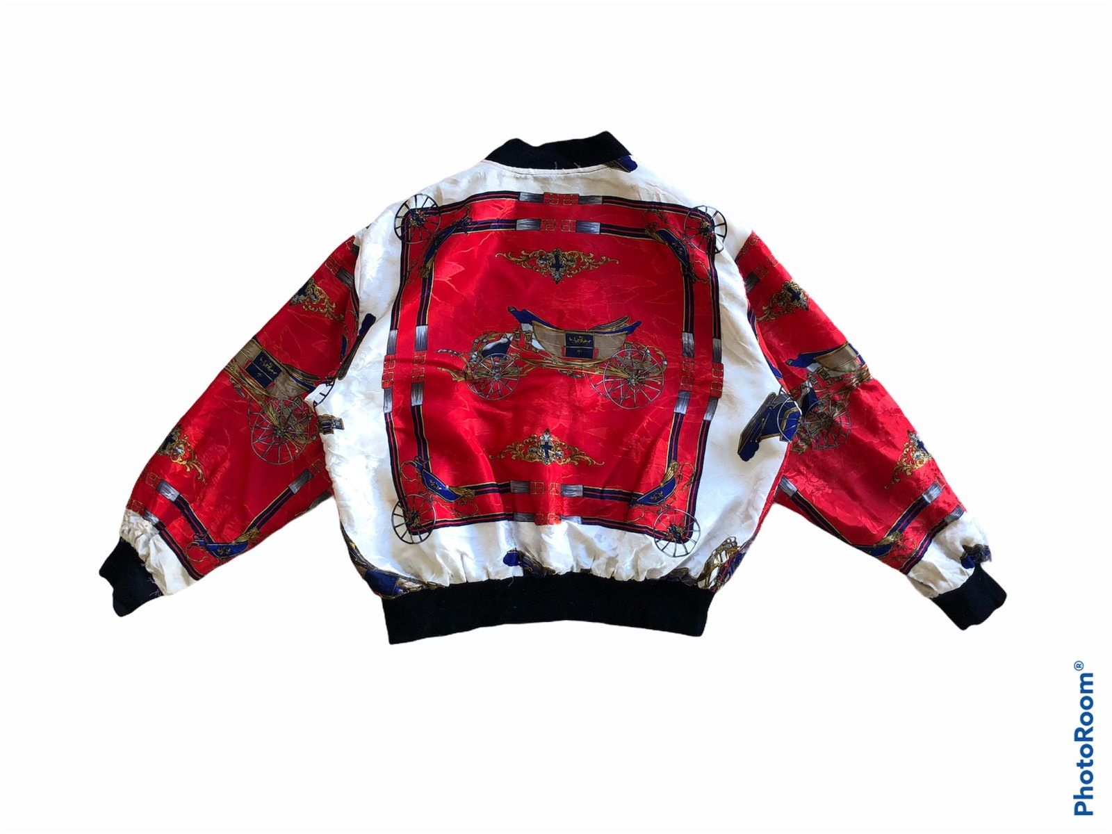 SikSilk SILK MILLS OVERPRINT ROYALS BOMBERS Size US L / EU 52-54 / 3 - 2 Thumbnail