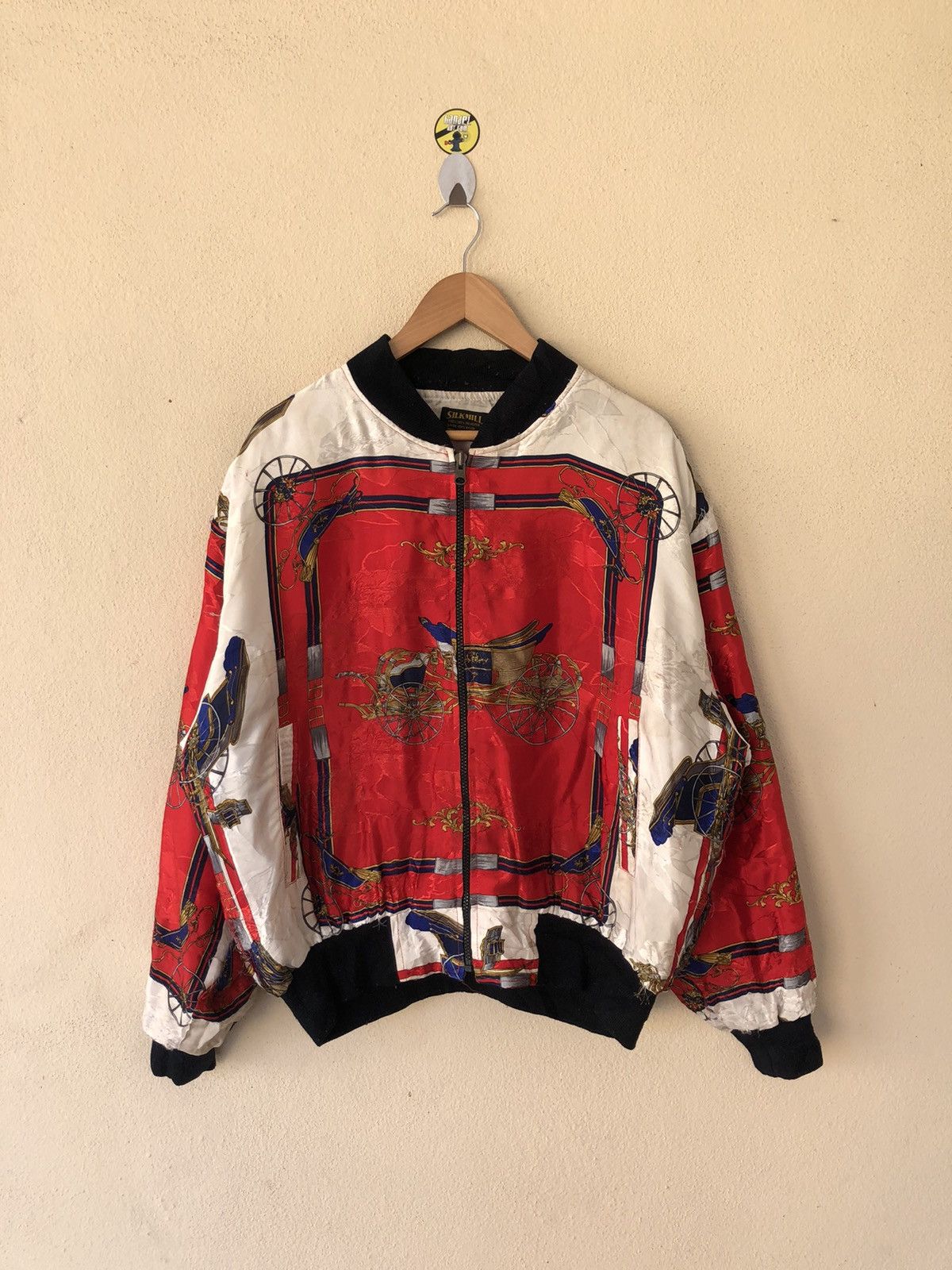 SikSilk SILK MILLS OVERPRINT ROYALS BOMBERS Size US L / EU 52-54 / 3 - 4 Thumbnail