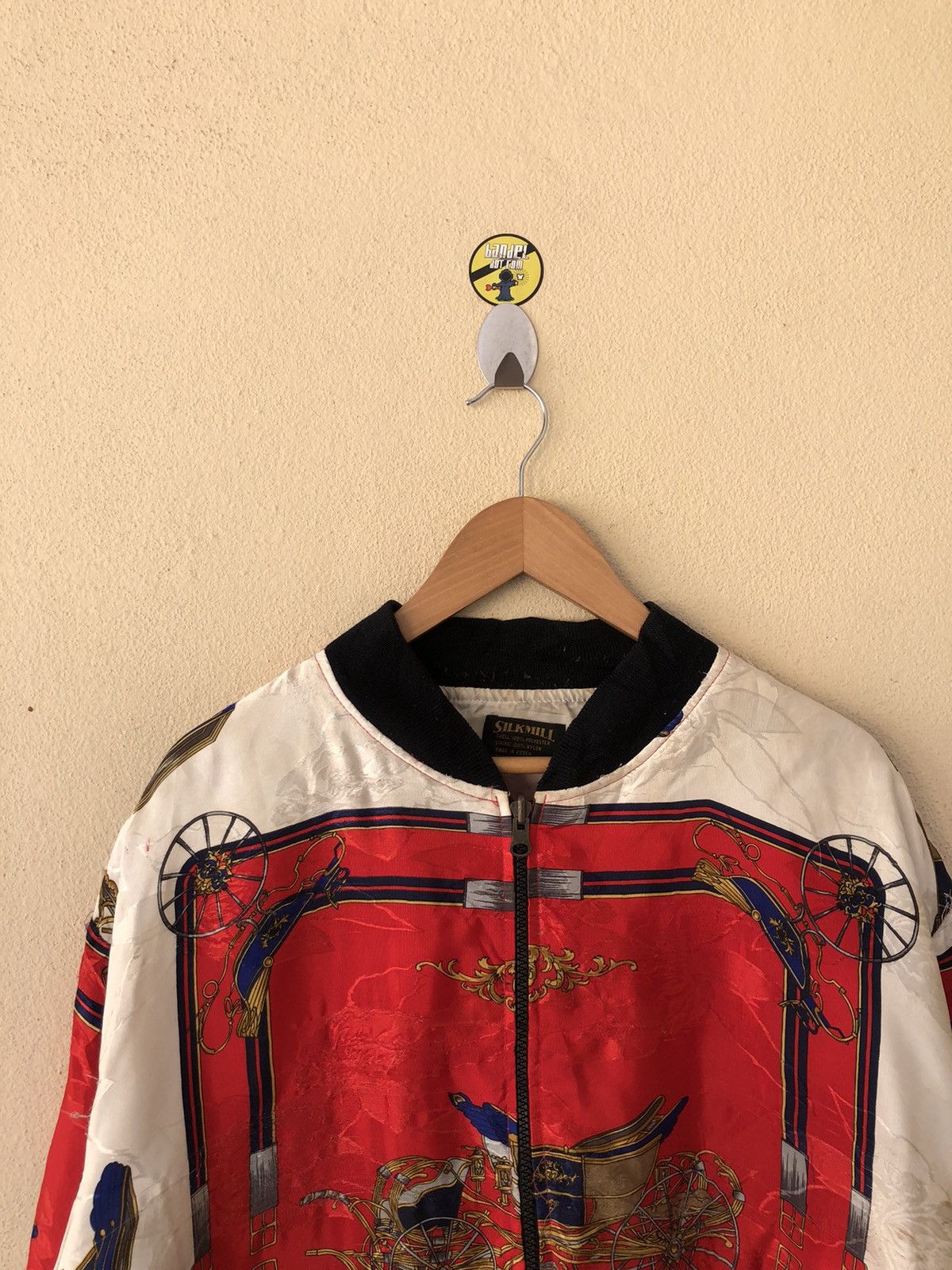 SikSilk SILK MILLS OVERPRINT ROYALS BOMBERS Size US L / EU 52-54 / 3 - 5 Thumbnail