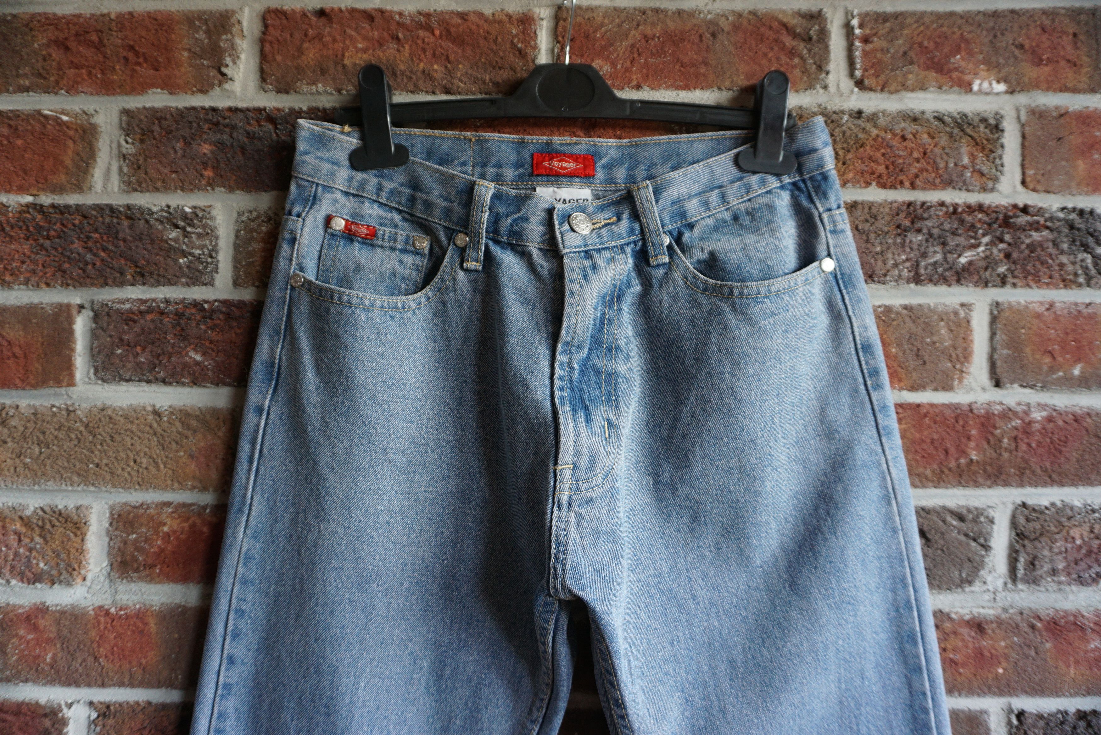 Vintage 90's true vintage Voyager jeans 30S 30/29 regular straight Size US 30 / EU 46 - 3 Thumbnail