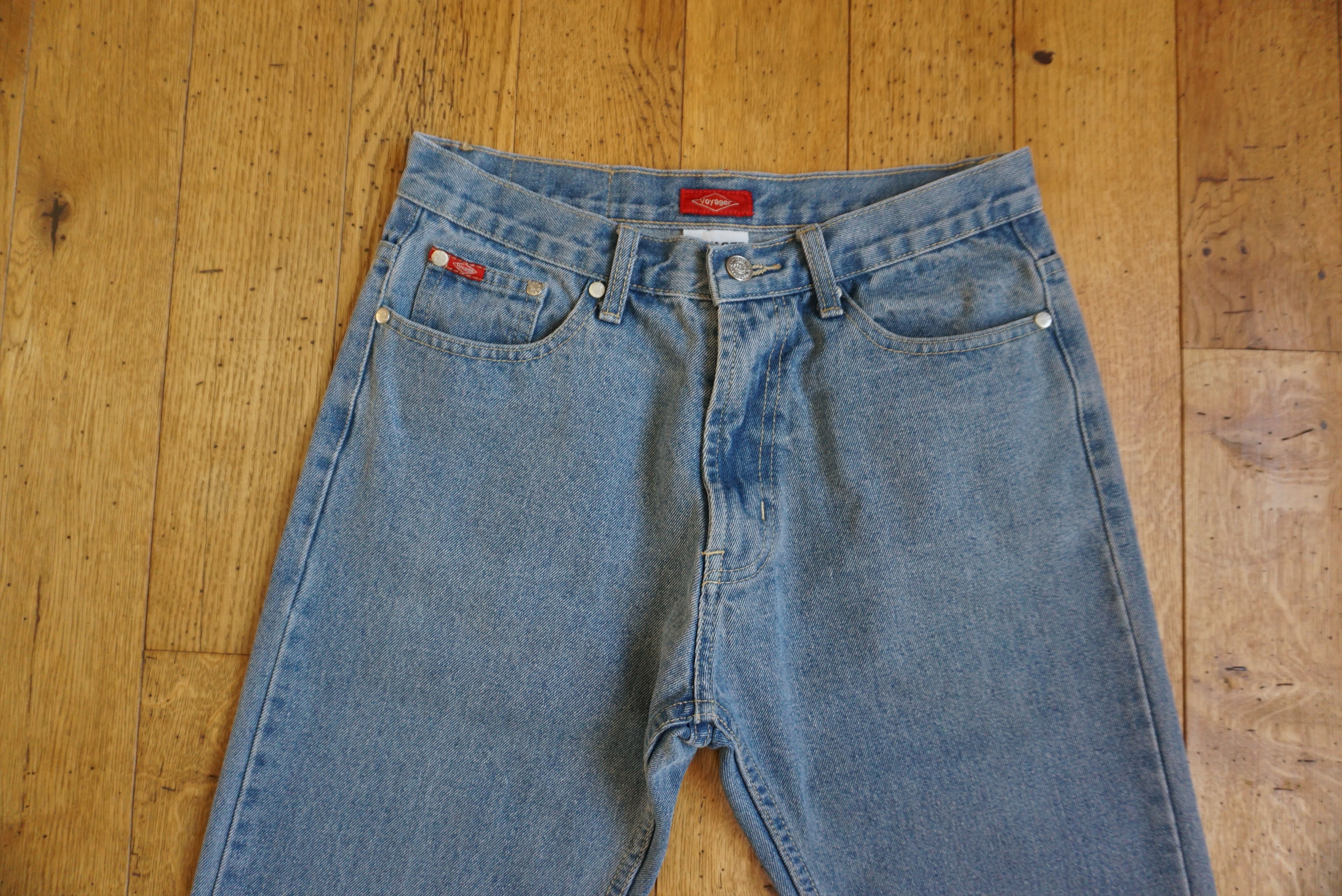 Vintage 90's true vintage Voyager jeans 30S 30/29 regular straight Size US 30 / EU 46 - 5 Thumbnail