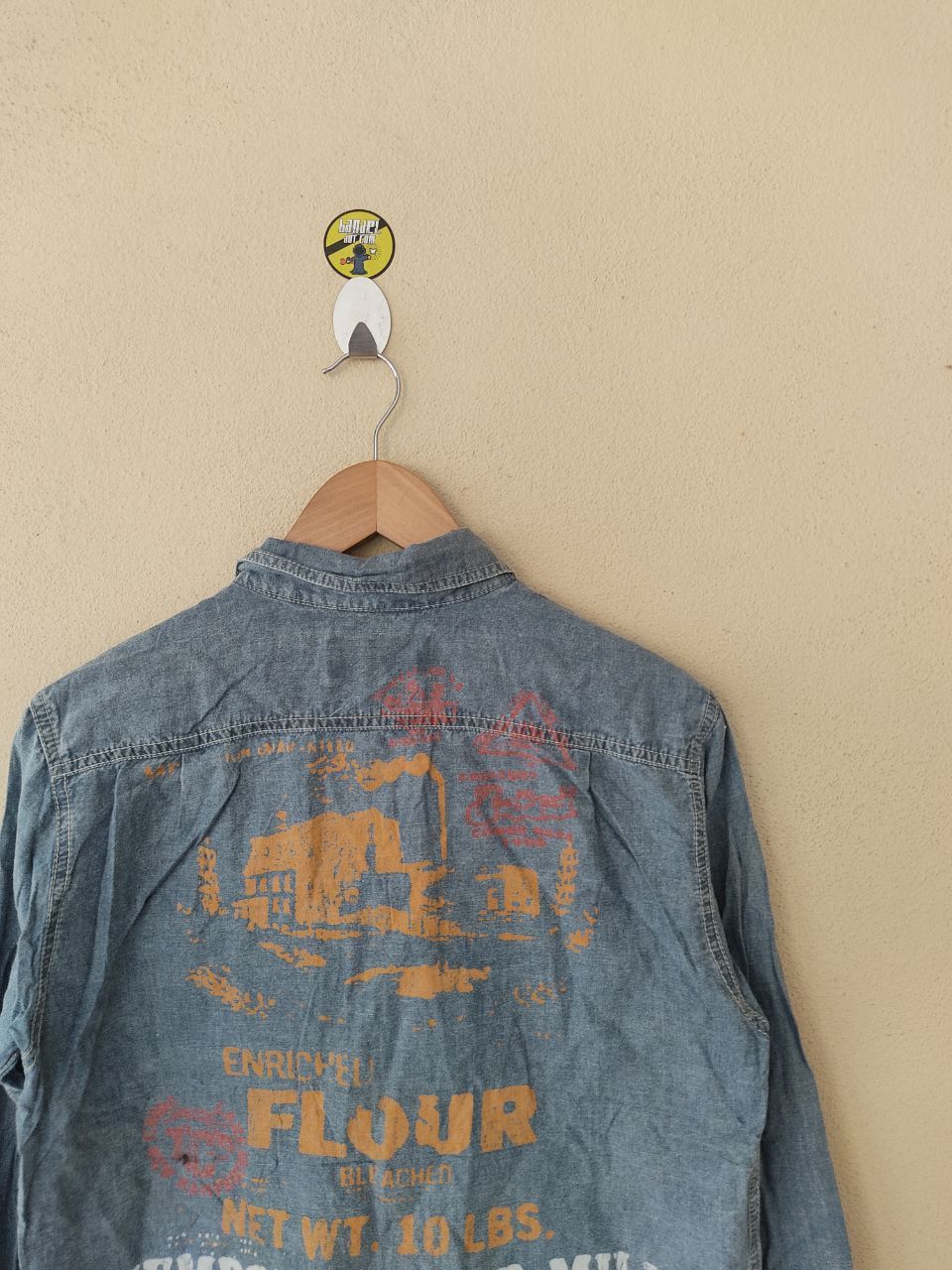 Japanese Brand VINTAGE CUBE SUGAR WORKWEAR CHAMBRAY Size US M / EU 48-50 / 2 - 4 Thumbnail