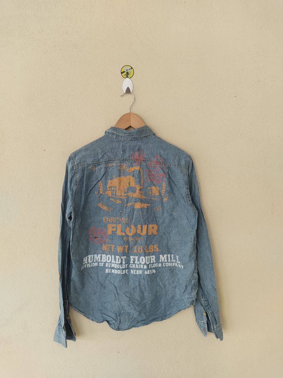 Japanese Brand VINTAGE CUBE SUGAR WORKWEAR CHAMBRAY Size US M / EU 48-50 / 2 - 1 Thumbnail