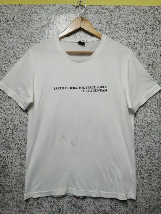 Cartoon Network × Japanese Brand × Vintage ANIME GUNDAM ILLUSTRATIONS OVERPRINT VERY RARE Size US L / EU 52-54 / 3 - 2 Thumbnail