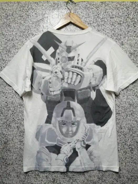 Cartoon Network × Japanese Brand × Vintage ANIME GUNDAM ILLUSTRATIONS OVERPRINT VERY RARE Size US L / EU 52-54 / 3 - 1 Thumbnail