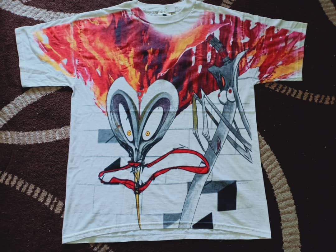 Band Tees × Pink Floyd × Vintage Vintage Pink Floyd Band Tee Shirt 7/20 Size US L / EU 52-54 / 3 - 1 Thumbnail