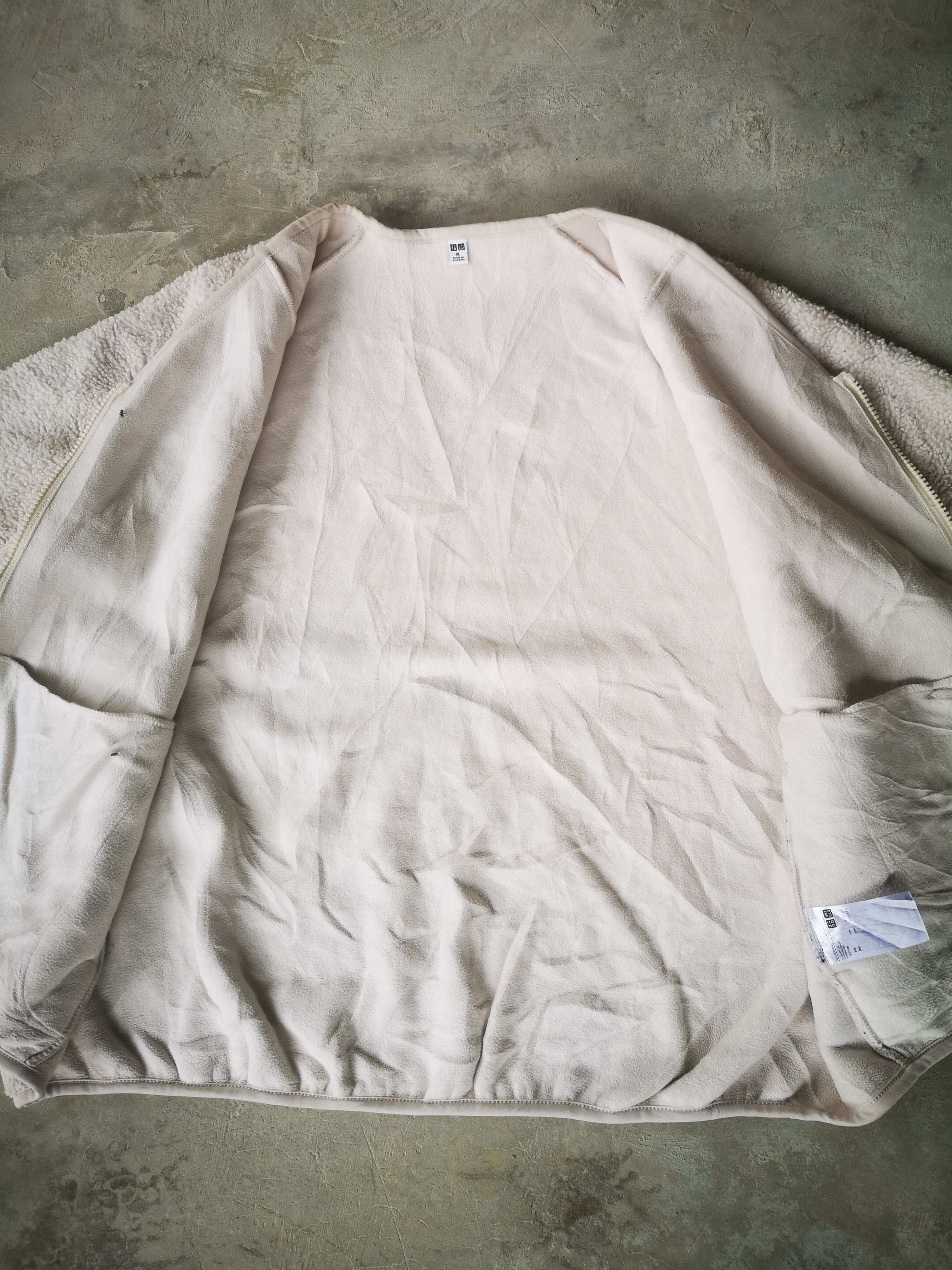 Japanese Brand × Uniqlo Uniqlo Cardigan Sherpa Fleece Size XL / US 12-14 / IT 48-50 - 6 Thumbnail