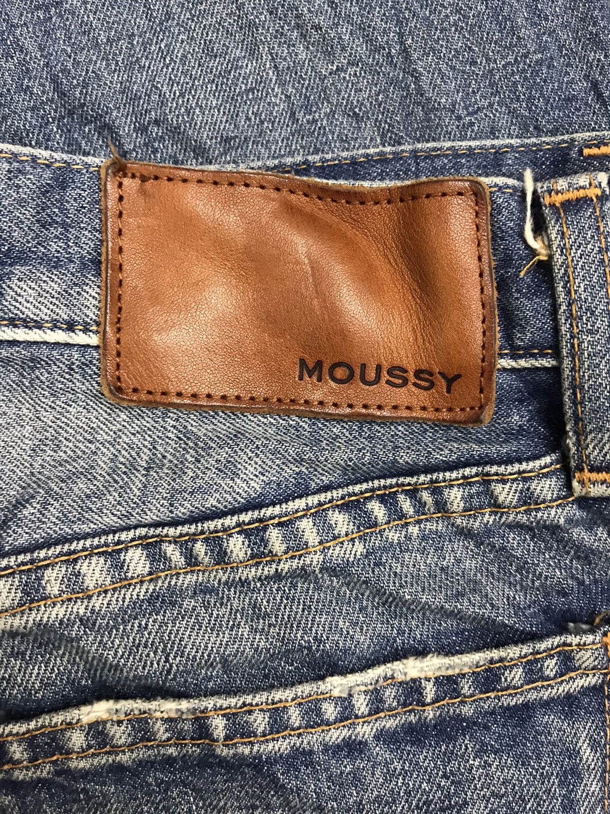 Vintage Vintage Mousy Finest Japanese Fabric Distressed Best Denim Size 28" / US 6 / IT 42 - 4 Thumbnail