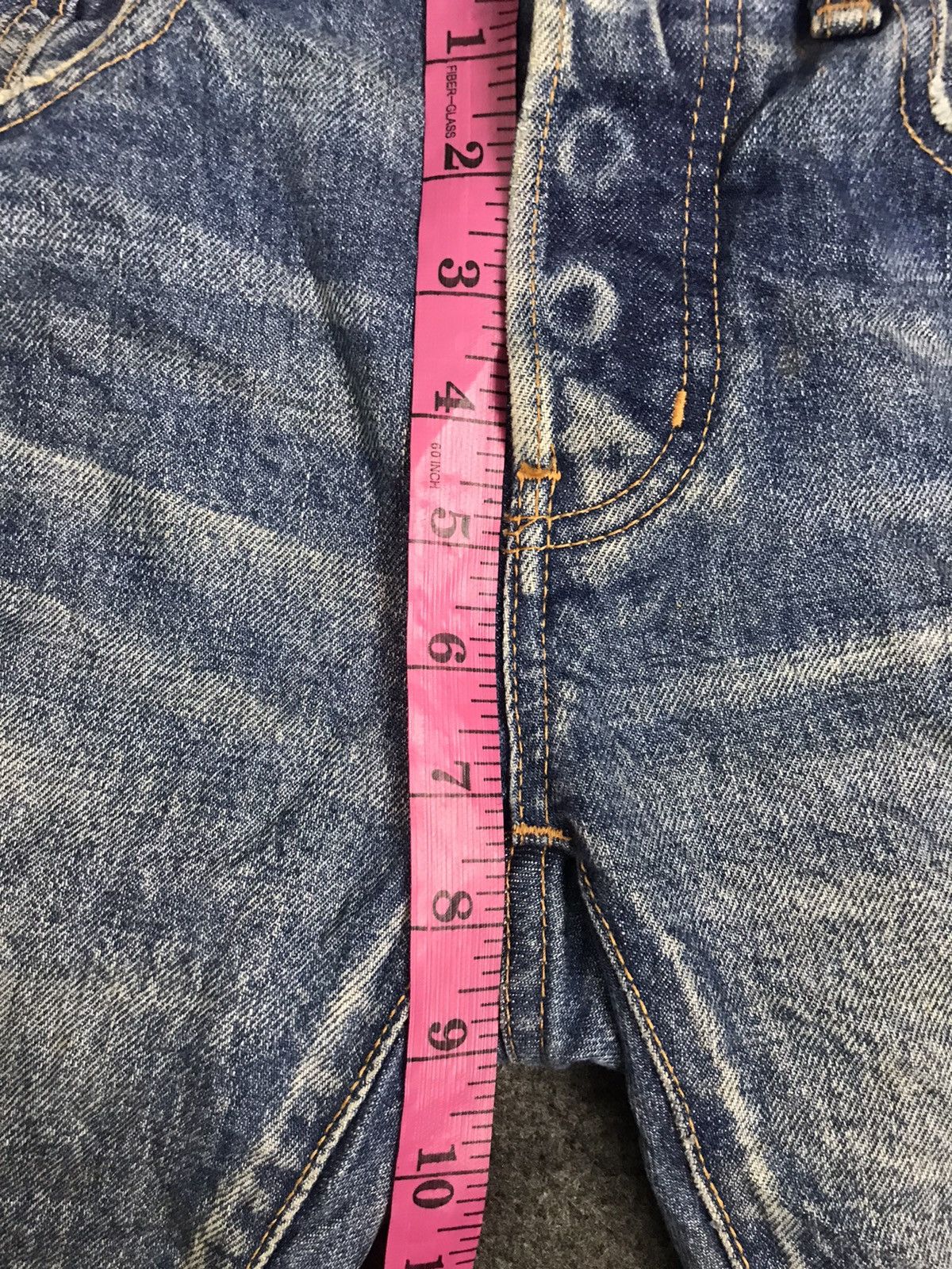 Vintage Vintage Mousy Finest Japanese Fabric Distressed Best Denim Size 28" / US 6 / IT 42 - 7 Thumbnail