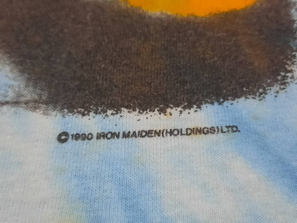 Iron Maiden Vintage Iron Maiden Tie Dye Tees 2/21 Size US L / EU 52-54 / 3 - 5 Thumbnail