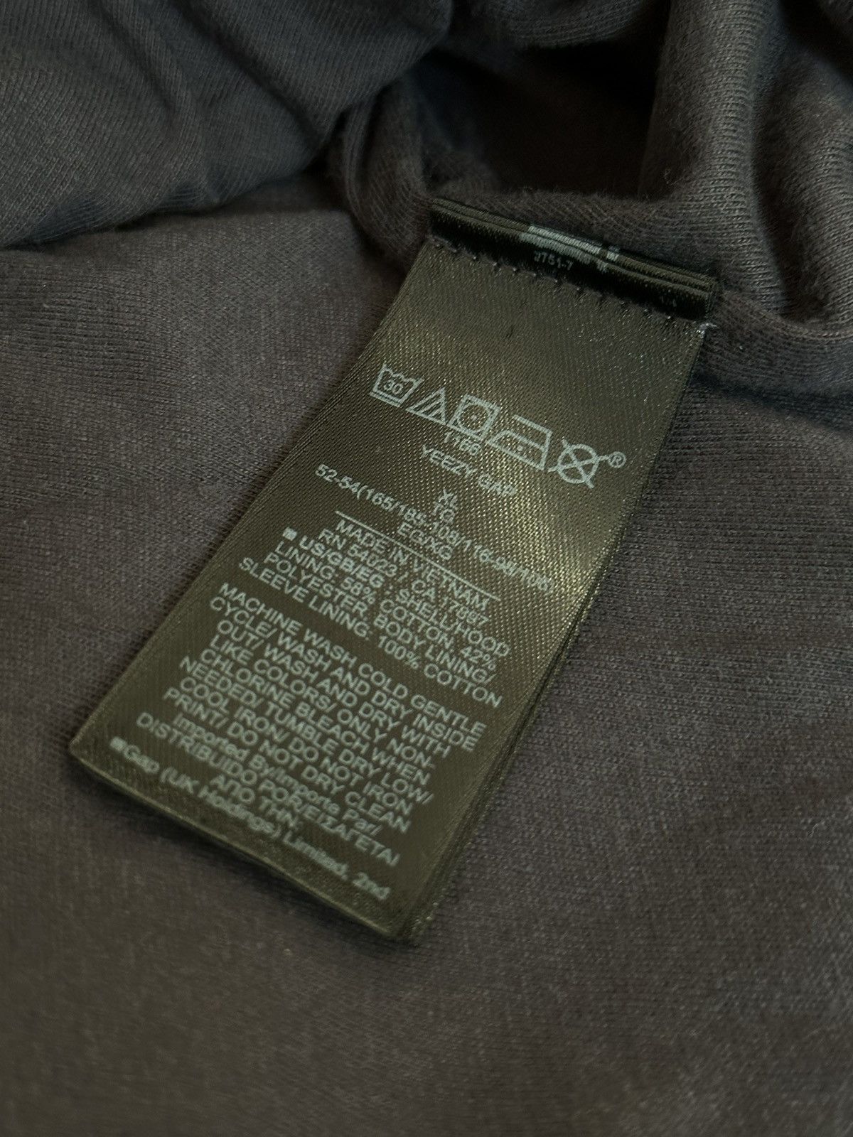 Gap × Kanye West Yeezy Gap Dove Hoodie Size US XL / EU 56 / 4 - 10 Thumbnail
