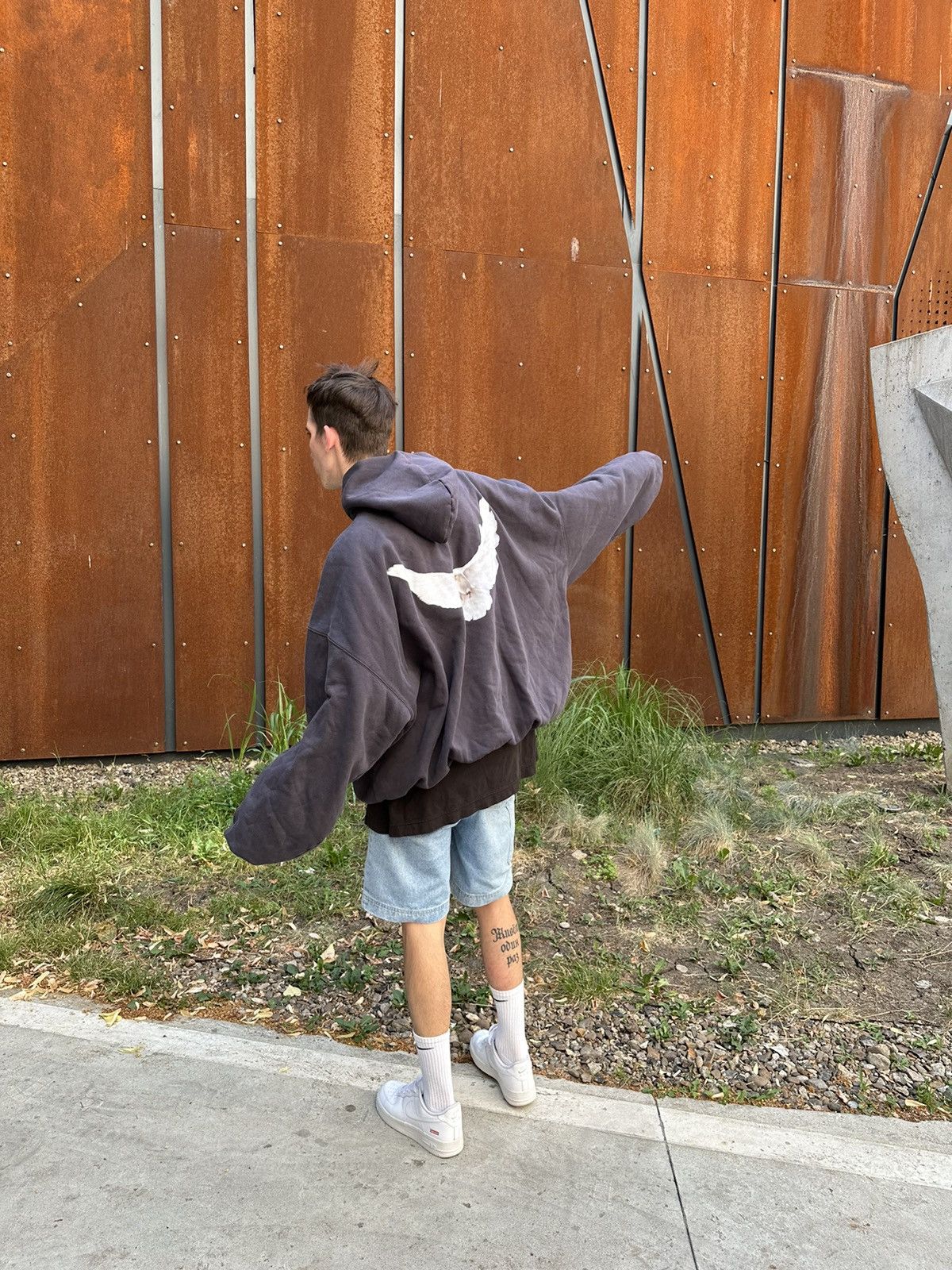 Gap × Kanye West Yeezy Gap Dove Hoodie Size US XL / EU 56 / 4 - 4 Thumbnail