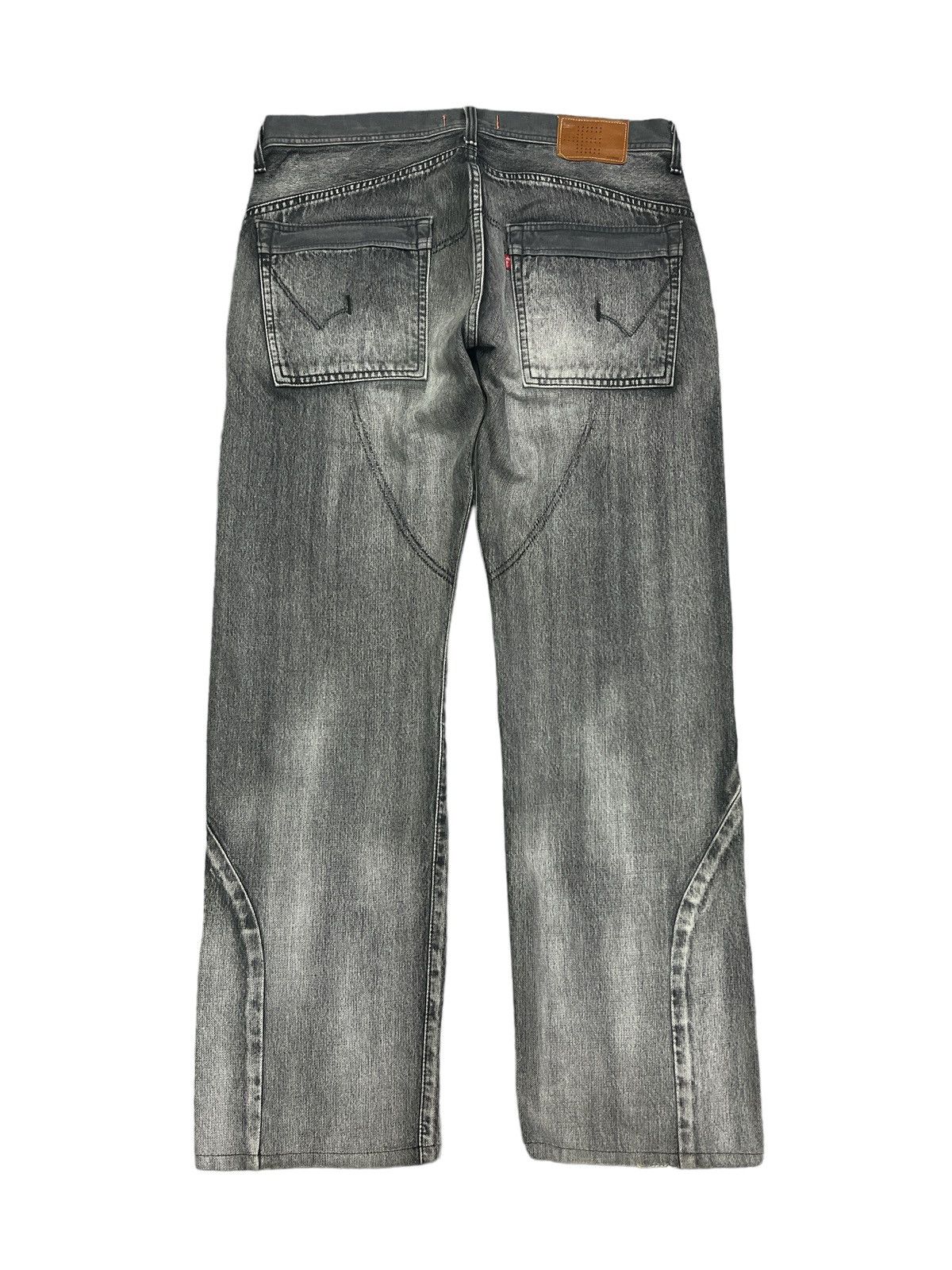 LIMITED DESIGN‼️EDWIN FUNCTION WASHED DISTRESSED DENIM PANT