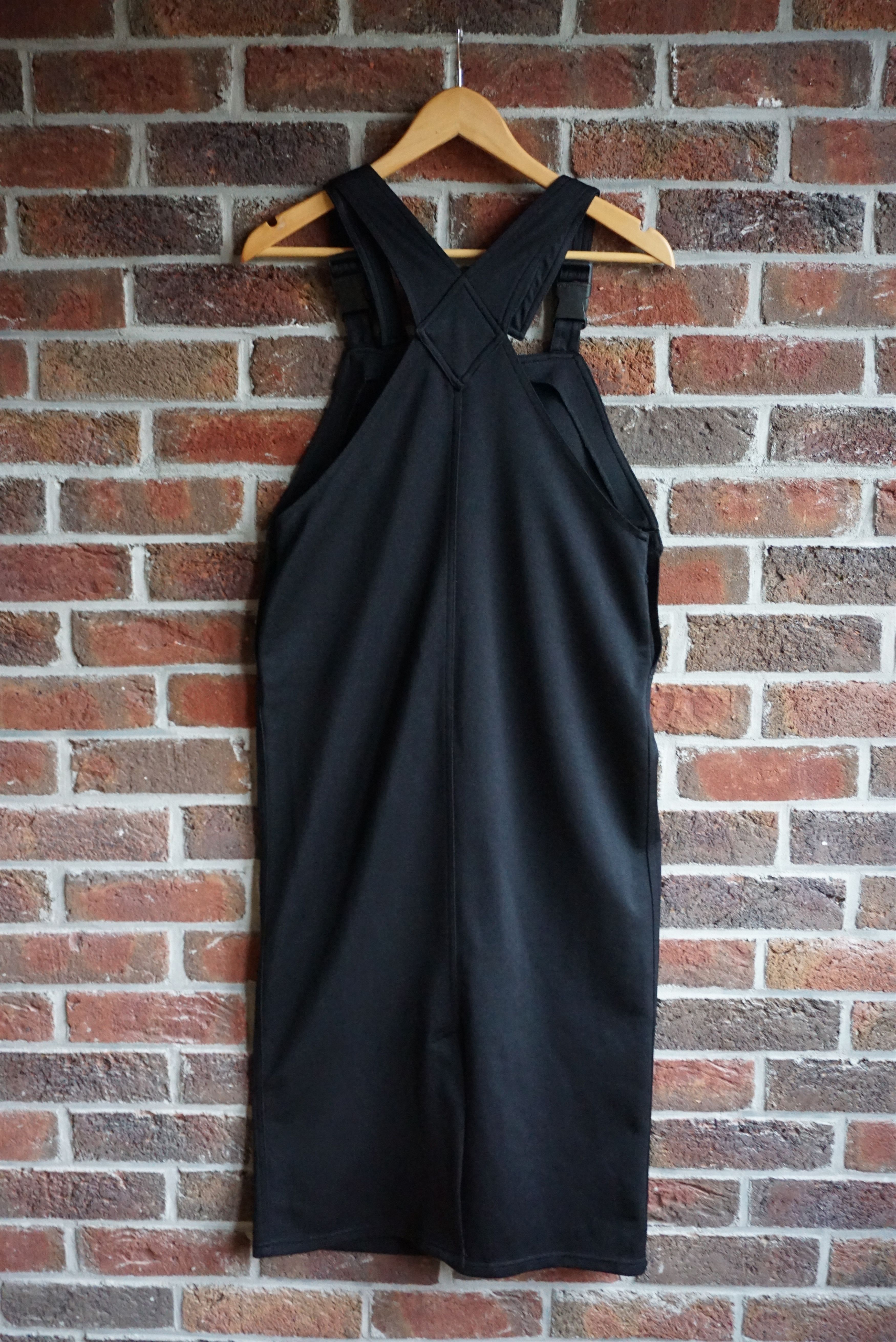 Retrofit True vintage dungaree dress Y2K 90s jersey pinafore S long Size S / US 4 / IT 40 - 20 Thumbnail