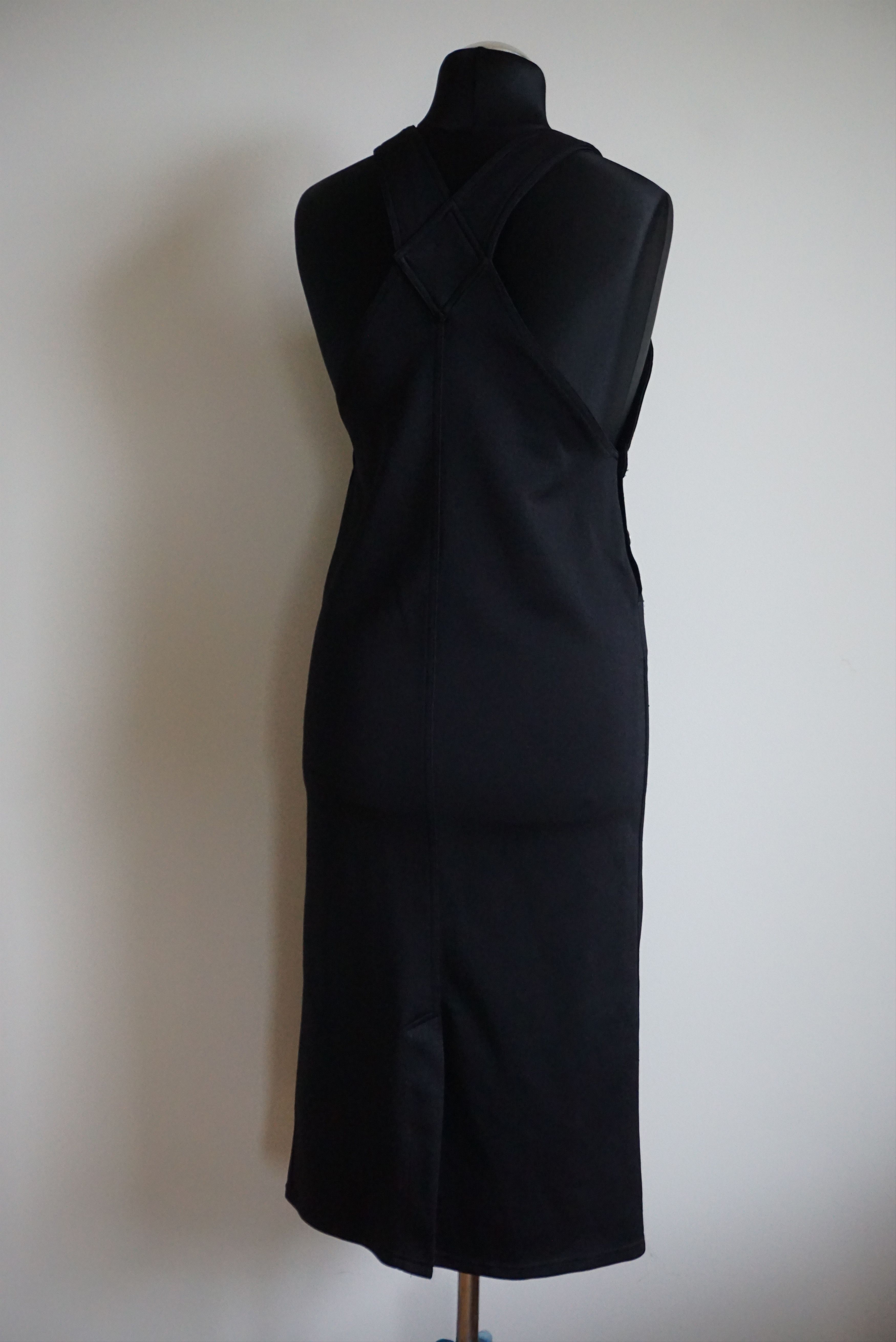 Retrofit True vintage dungaree dress Y2K 90s jersey pinafore S long Size S / US 4 / IT 40 - 13 Thumbnail