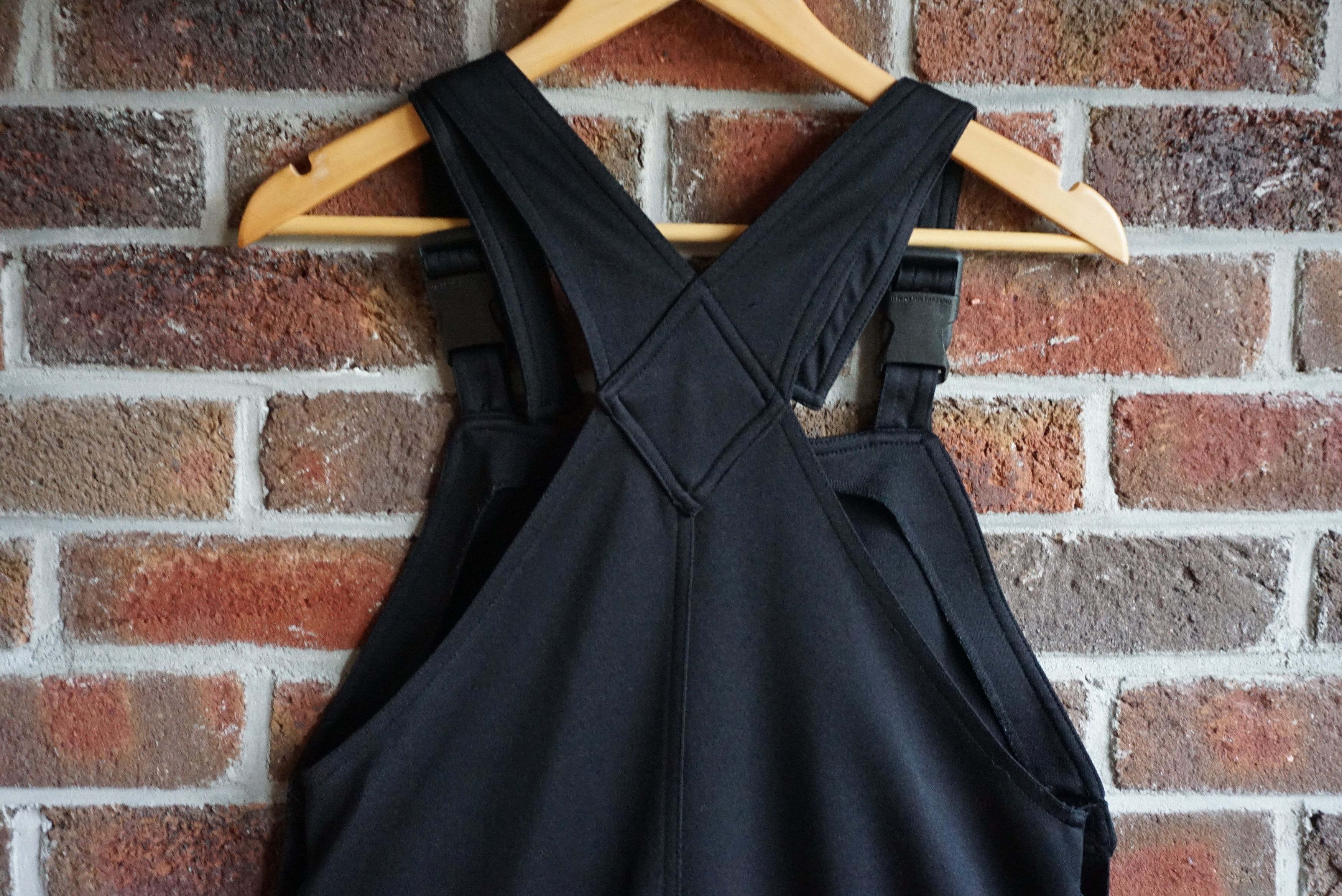 Retrofit True vintage dungaree dress Y2K 90s jersey pinafore S long Size S / US 4 / IT 40 - 21 Thumbnail
