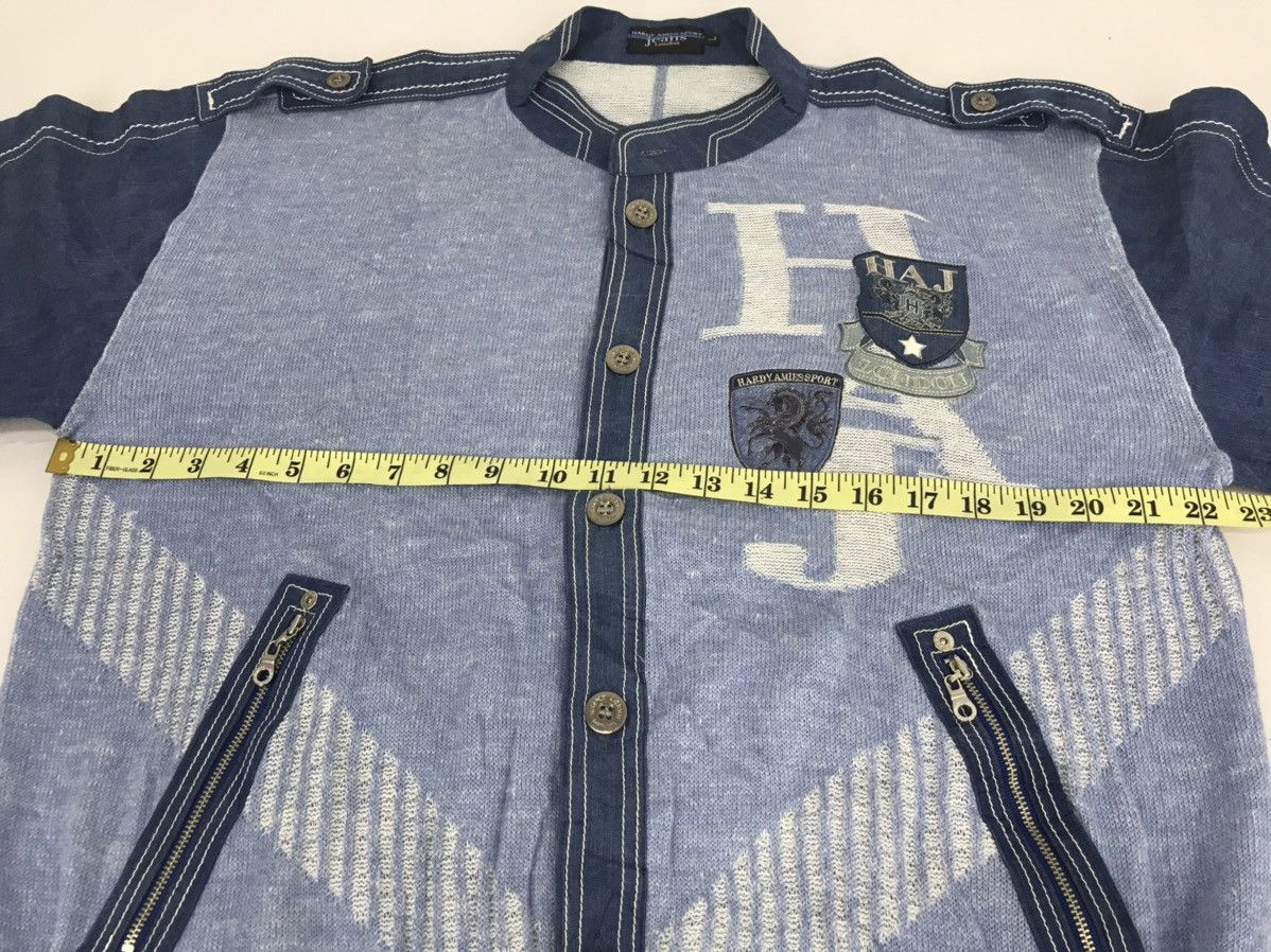 Hardy Amies Vintage Hardy Amies Sport London Sweatshirt Mix Denim Jeans Size US L / EU 52-54 / 3 - 8 Thumbnail
