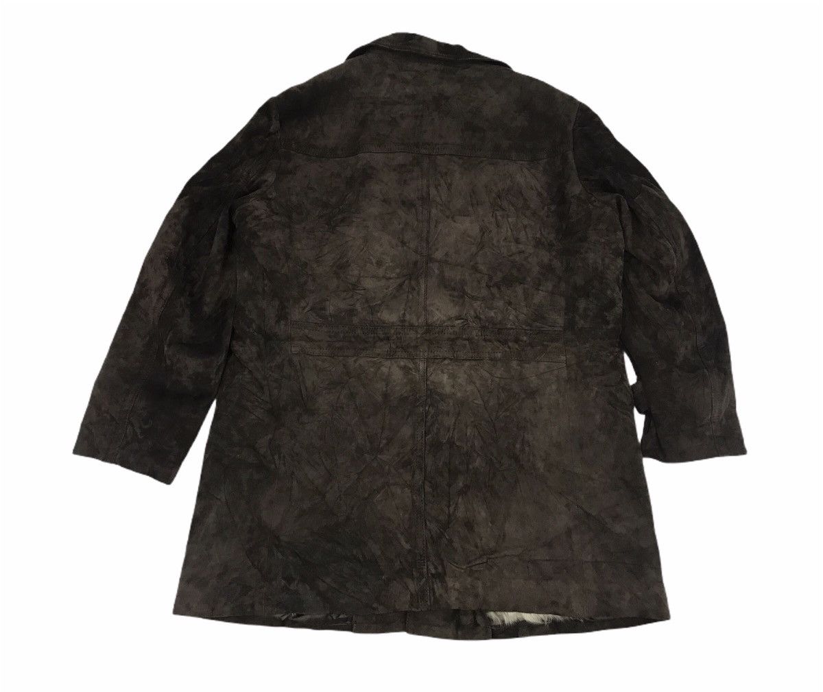 Japanese Brand Rare Luxury Fashion Leather Jacket Sherpa Wool Inner Size US L / EU 52-54 / 3 - 3 Thumbnail
