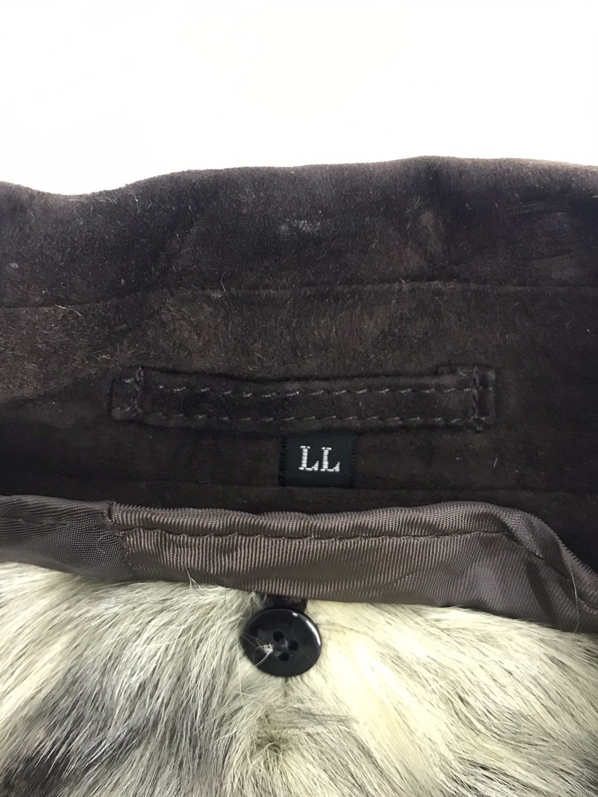 Japanese Brand Rare Luxury Fashion Leather Jacket Sherpa Wool Inner Size US L / EU 52-54 / 3 - 5 Thumbnail