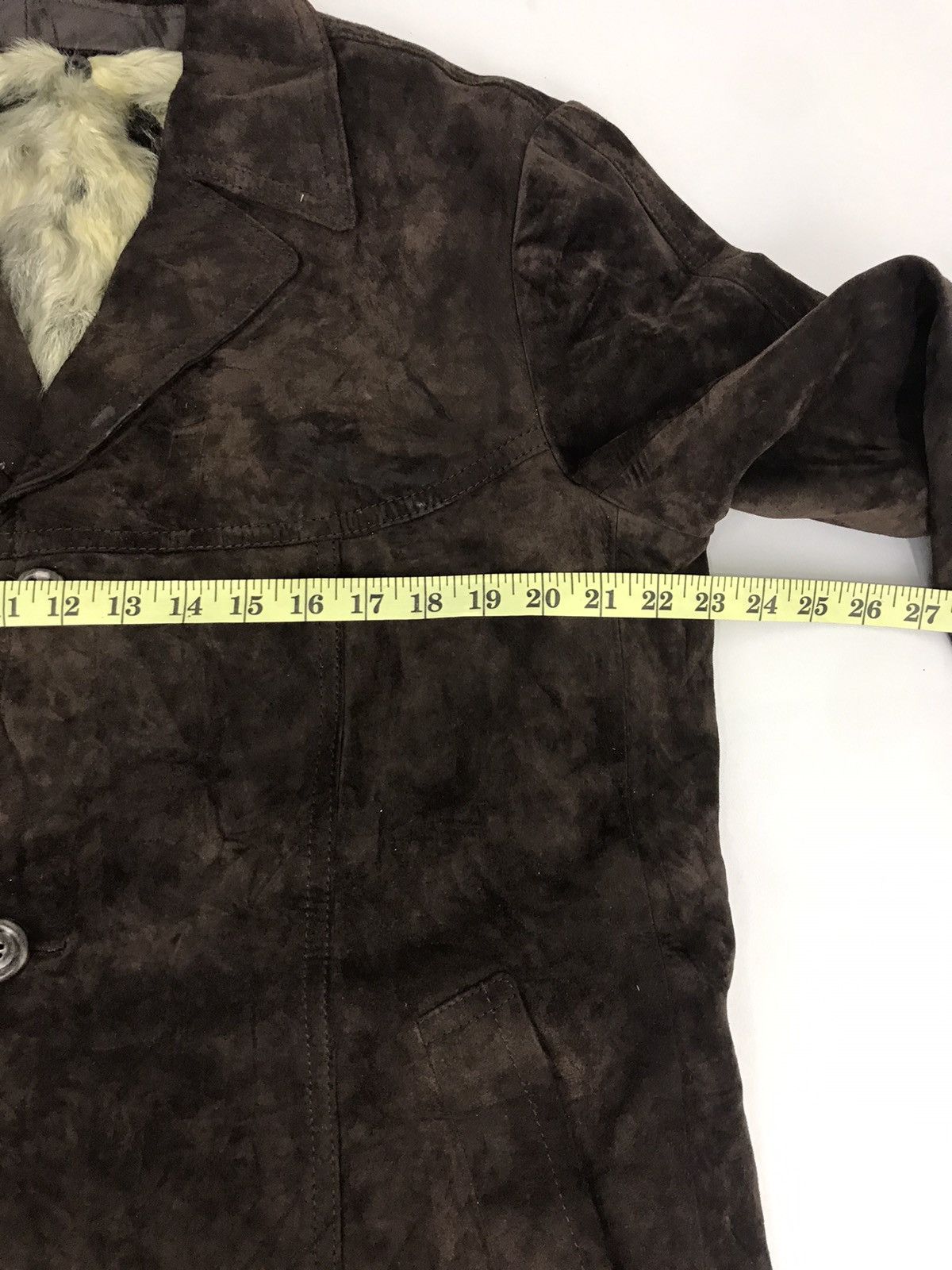 Japanese Brand Rare Luxury Fashion Leather Jacket Sherpa Wool Inner Size US L / EU 52-54 / 3 - 6 Thumbnail