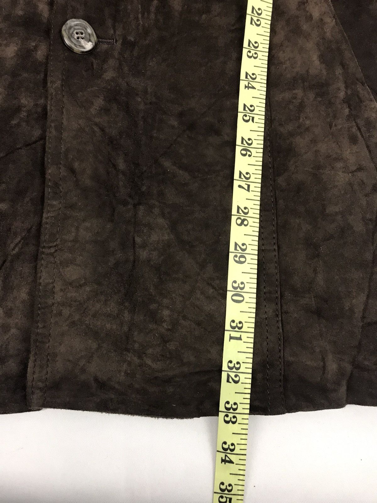 Japanese Brand Rare Luxury Fashion Leather Jacket Sherpa Wool Inner Size US L / EU 52-54 / 3 - 7 Thumbnail