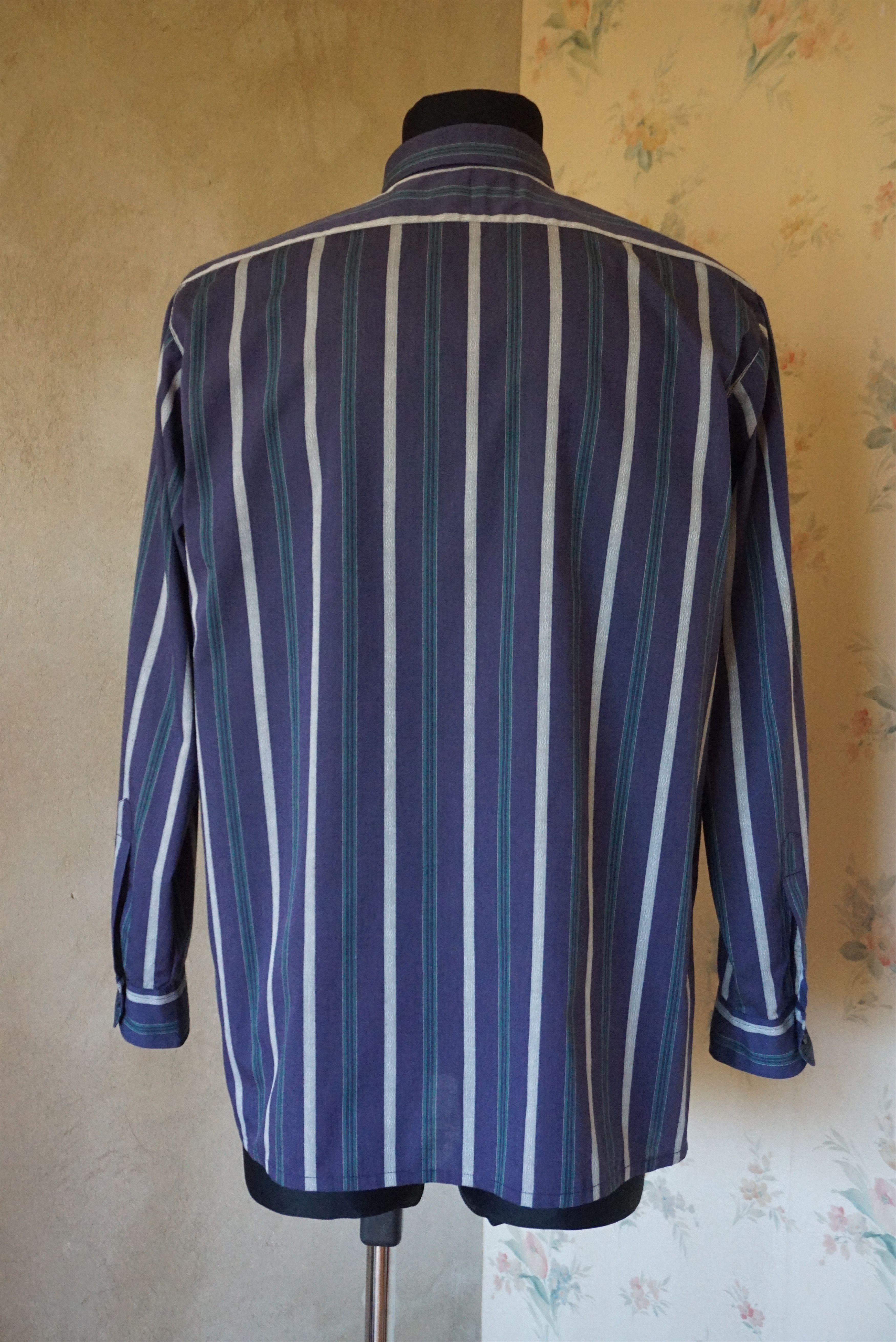 Vintage Y2K vintage Rappson shirt L Large top casual striped paisley Size US L / EU 52-54 / 3 - 11 Thumbnail
