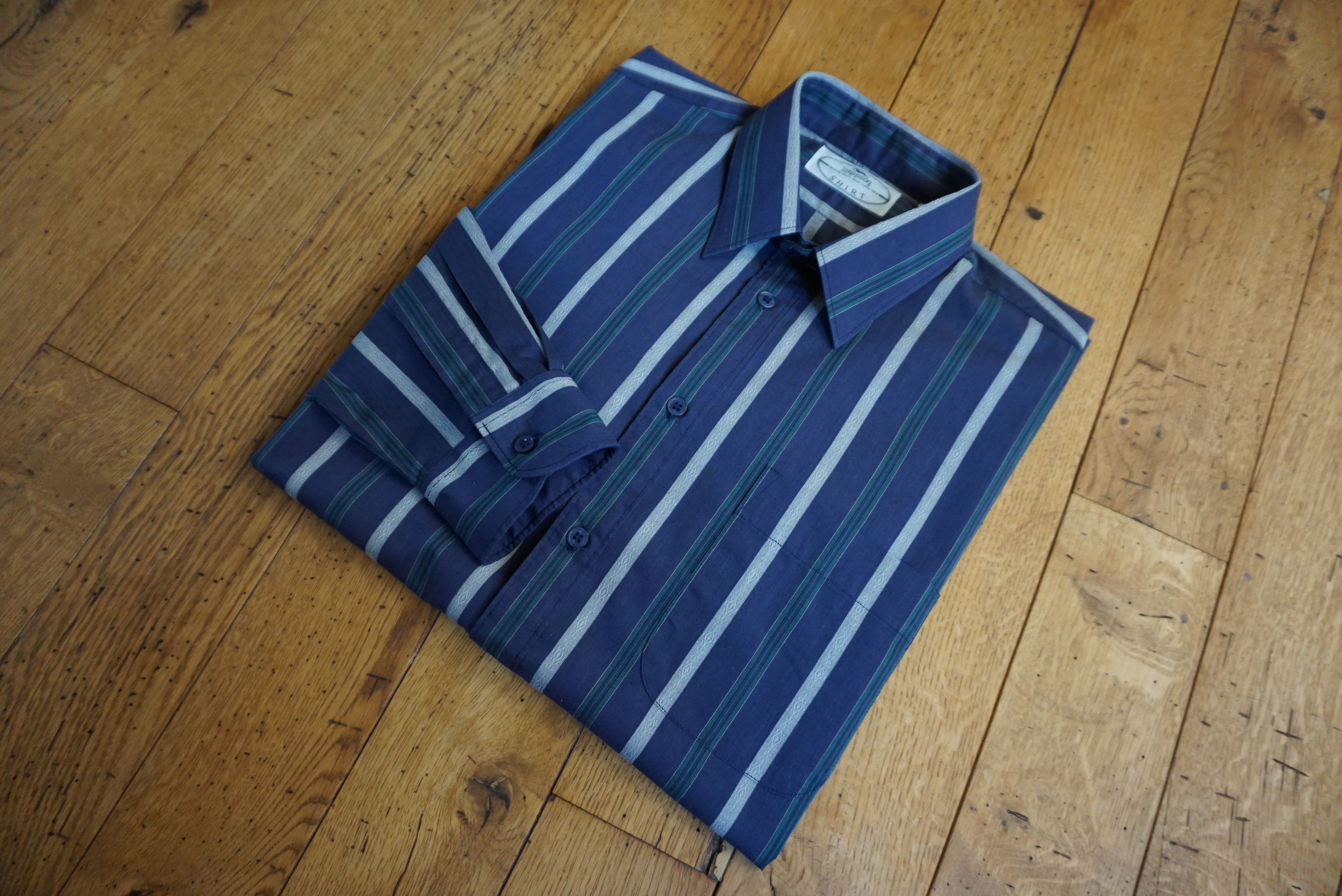 Vintage Y2K vintage Rappson shirt L Large top casual striped paisley Size US L / EU 52-54 / 3 - 3 Thumbnail
