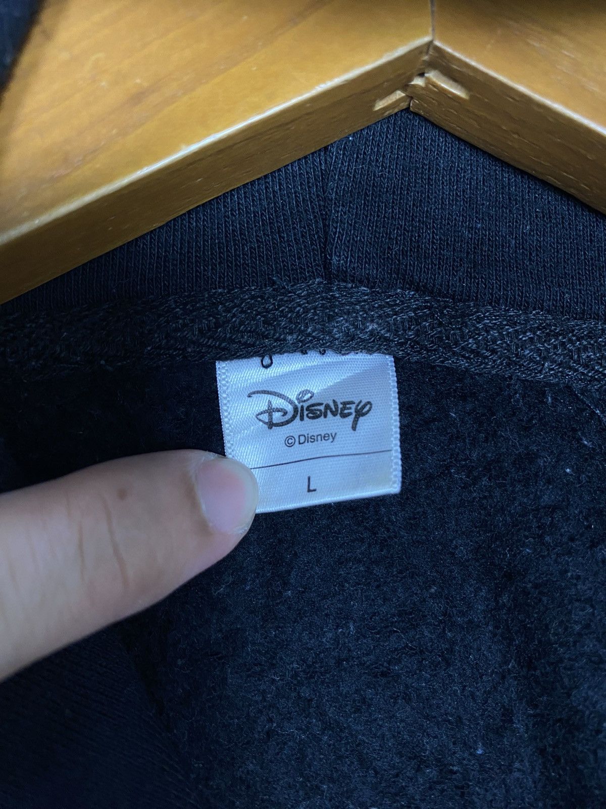 Disney Rare‼️ Disney Mickey Mouse X Harris Tweed Hoodie Big Logo Size L / US 10 / IT 46 - 4 Thumbnail