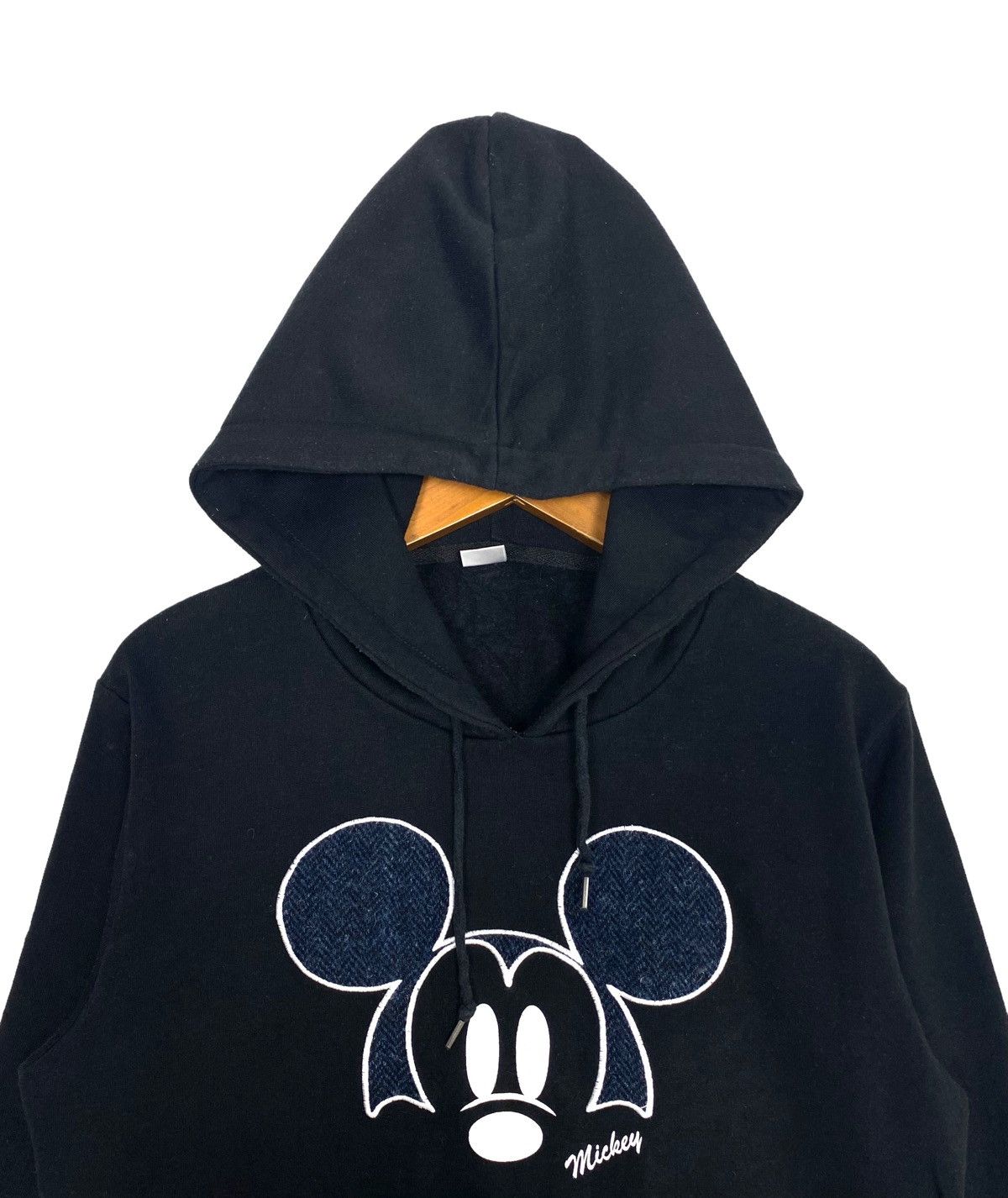 Disney Rare‼️ Disney Mickey Mouse X Harris Tweed Hoodie Big Logo Size L / US 10 / IT 46 - 2 Thumbnail