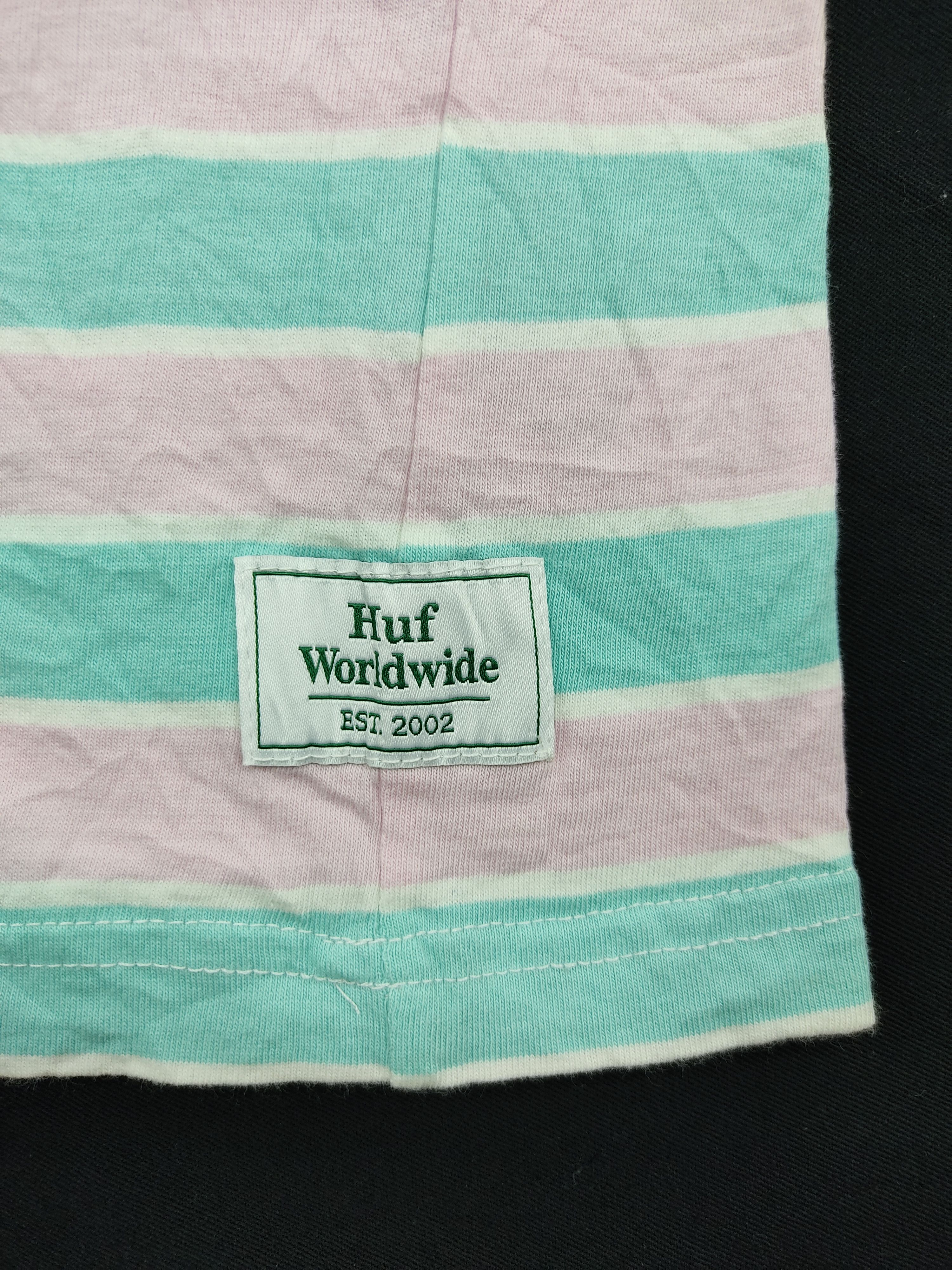 Huf Huf Worldwide Embroidery Logo Street Wear Striped Size US M / EU 48-50 / 2 - 6 Thumbnail