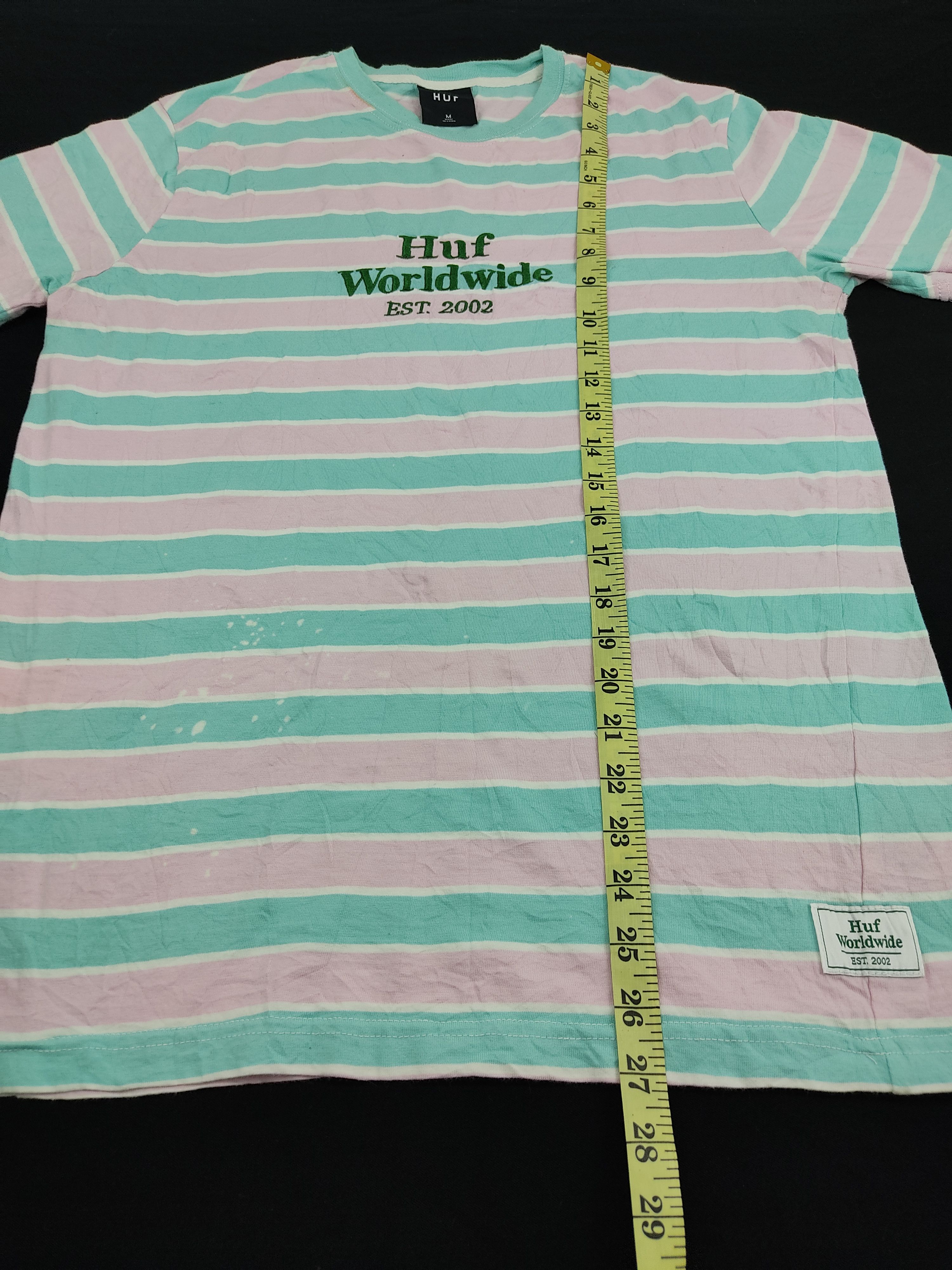 Huf Huf Worldwide Embroidery Logo Street Wear Striped Size US M / EU 48-50 / 2 - 9 Thumbnail
