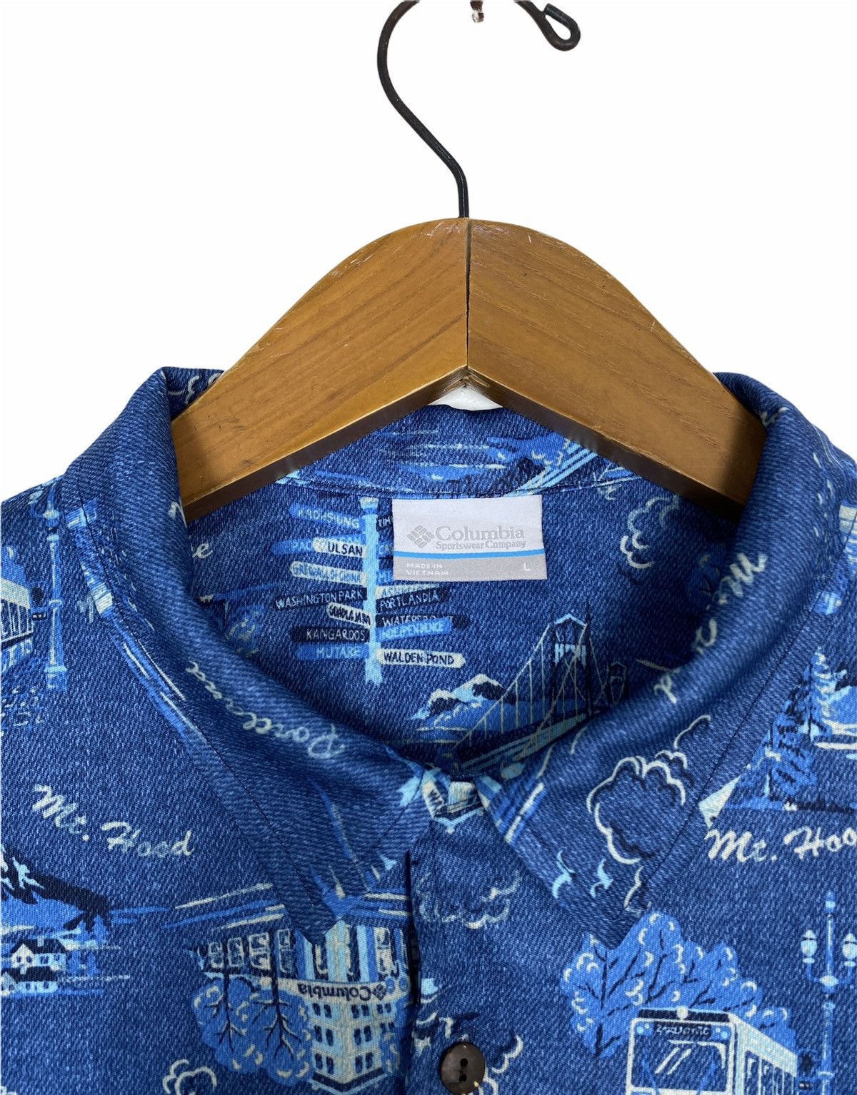 Columbia Rare‼️Columbia Hawaii Full Print Large Size Size US L / EU 52-54 / 3 - 6 Thumbnail