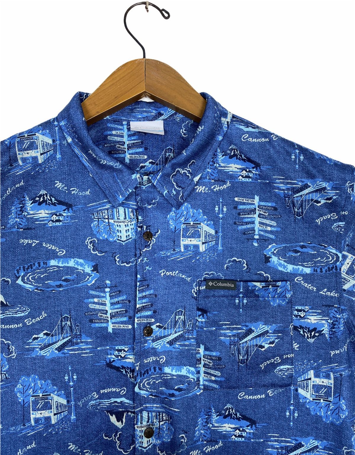 Columbia Rare‼️Columbia Hawaii Full Print Large Size Size US L / EU 52-54 / 3 - 2 Thumbnail