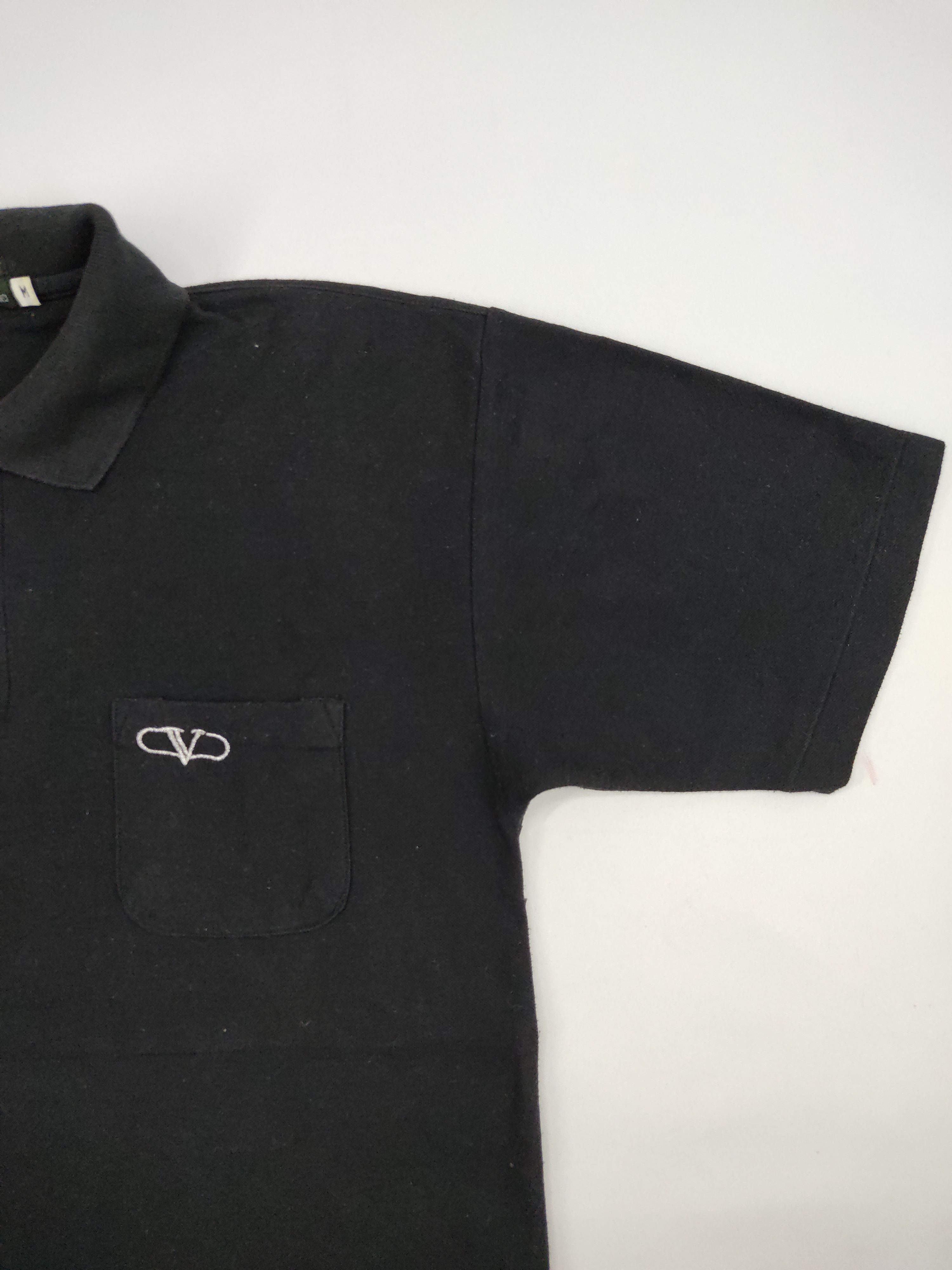 Designer Vintage Anrico Valentino Polo Tee Single Pocket Size US M / EU 48-50 / 2 - 8 Thumbnail