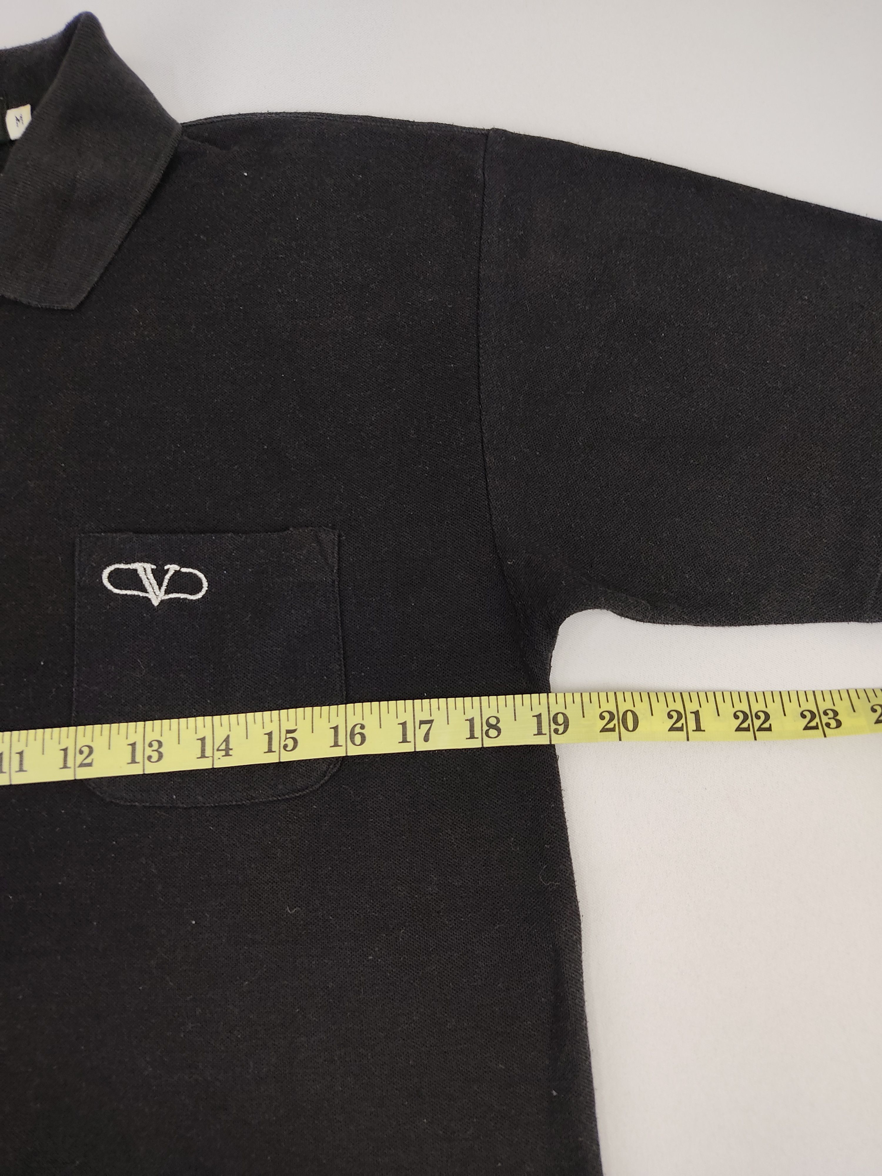 Designer Vintage Anrico Valentino Polo Tee Single Pocket Size US M / EU 48-50 / 2 - 5 Thumbnail