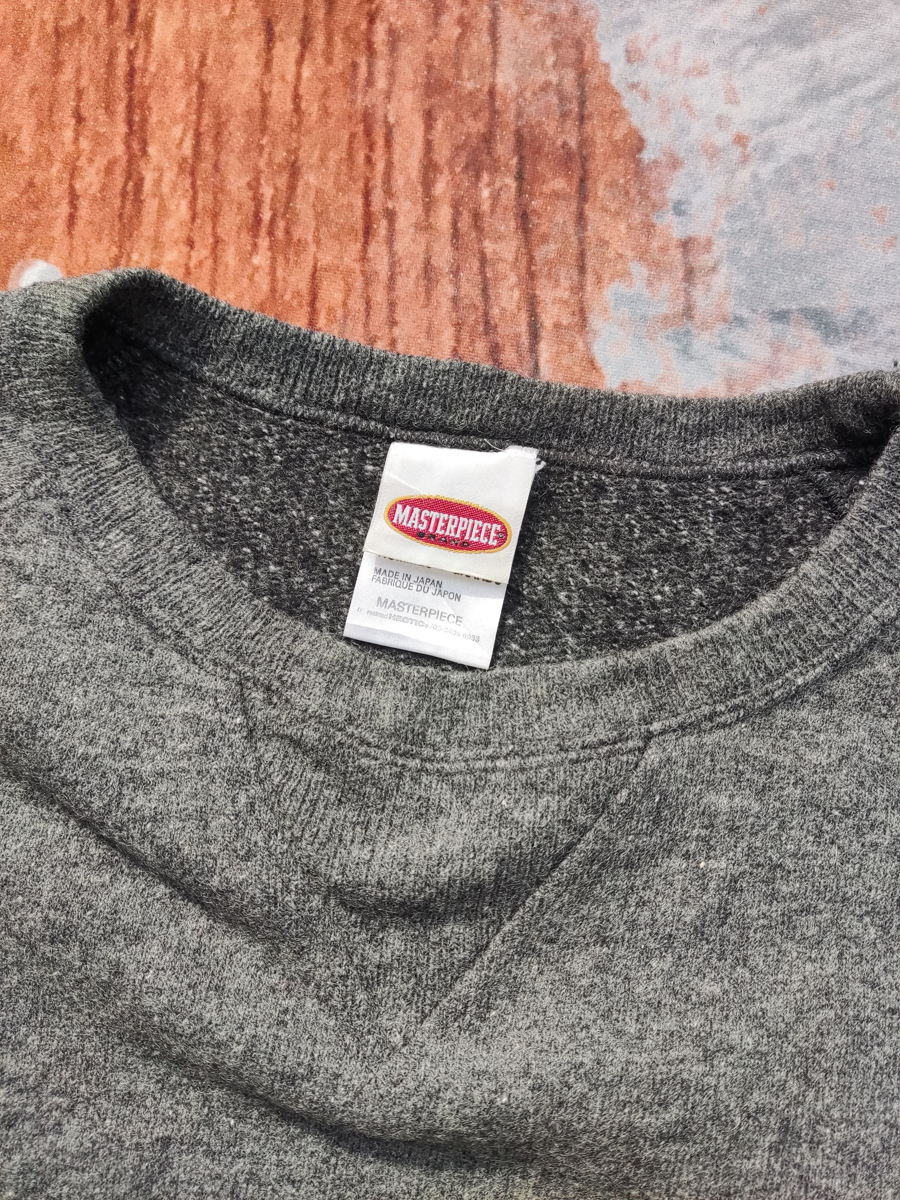 Japanese Brand × MasterPiece × Vintage Masterpiece LongSleeve Plain Nice Design Sweater plain Size US M / EU 48-50 / 2 - 3 Thumbnail