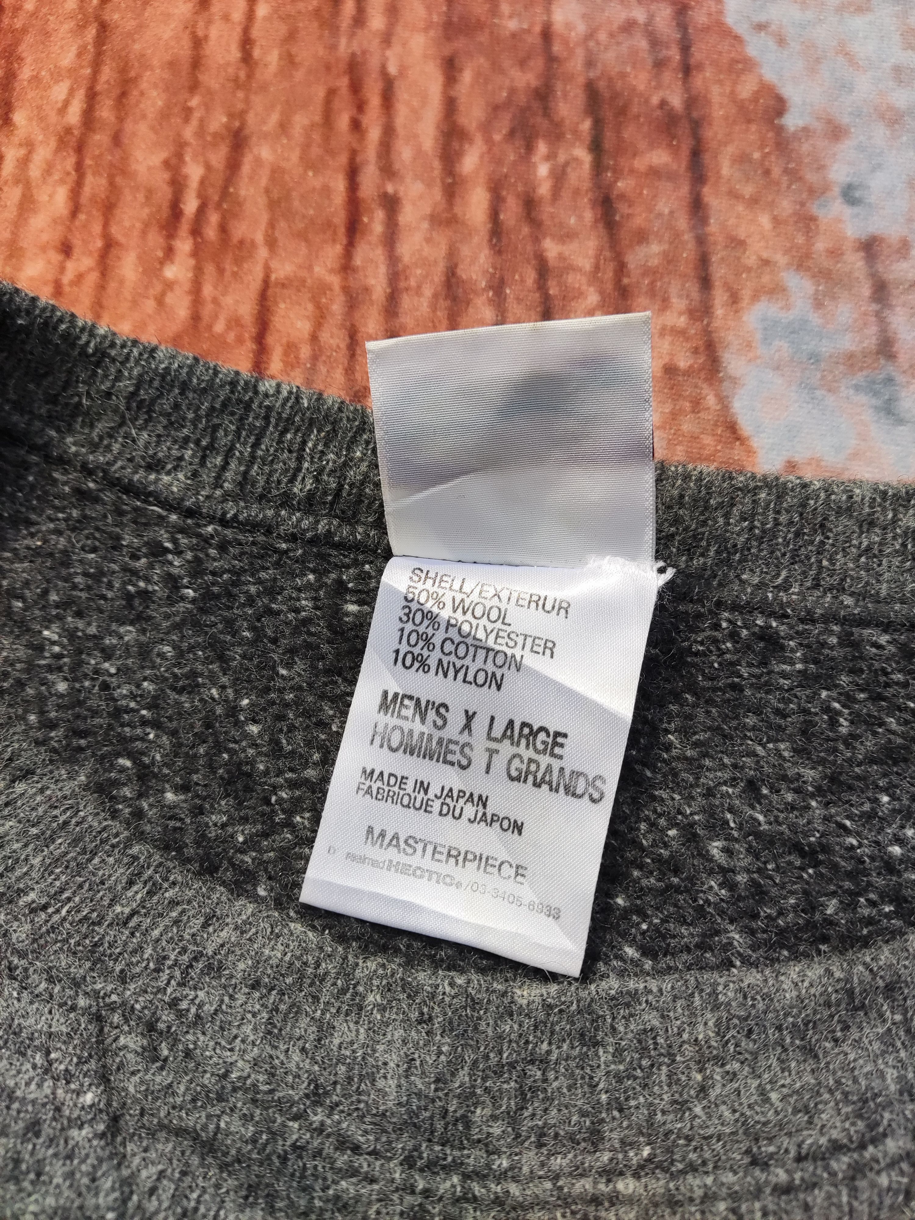 Japanese Brand × MasterPiece × Vintage Masterpiece LongSleeve Plain Nice Design Sweater plain Size US M / EU 48-50 / 2 - 5 Thumbnail