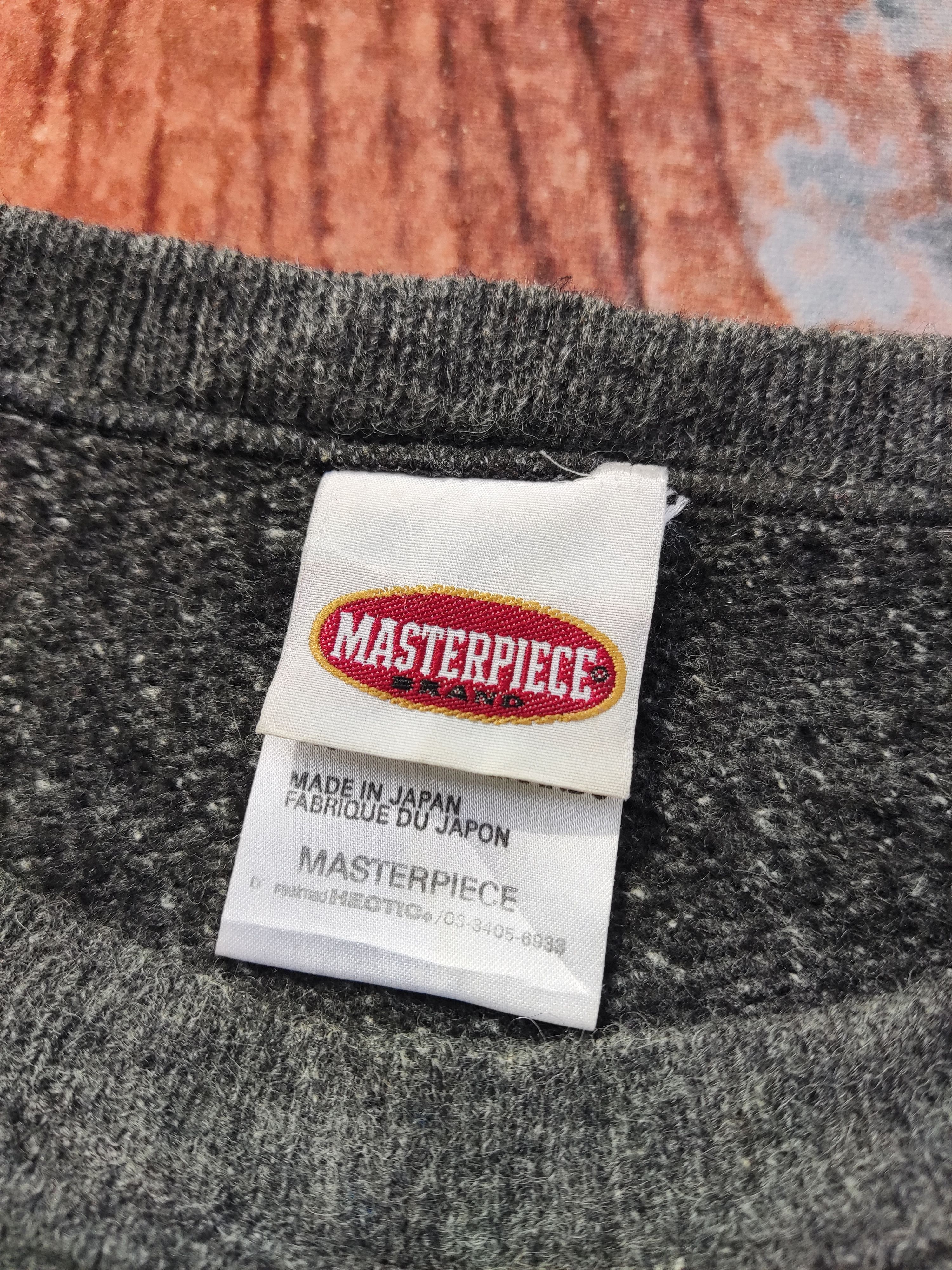 Japanese Brand × MasterPiece × Vintage Masterpiece LongSleeve Plain Nice Design Sweater plain Size US M / EU 48-50 / 2 - 4 Thumbnail