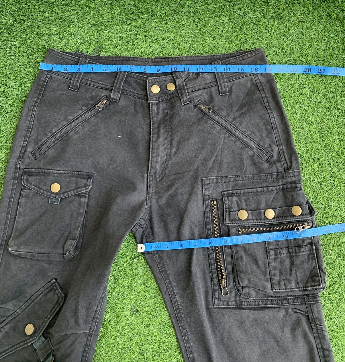 Japanese Brand Vintage Japanse Brand Mangrove Multiple Pocket Cargo Pants Size US 32 / EU 48 - 22 Thumbnail